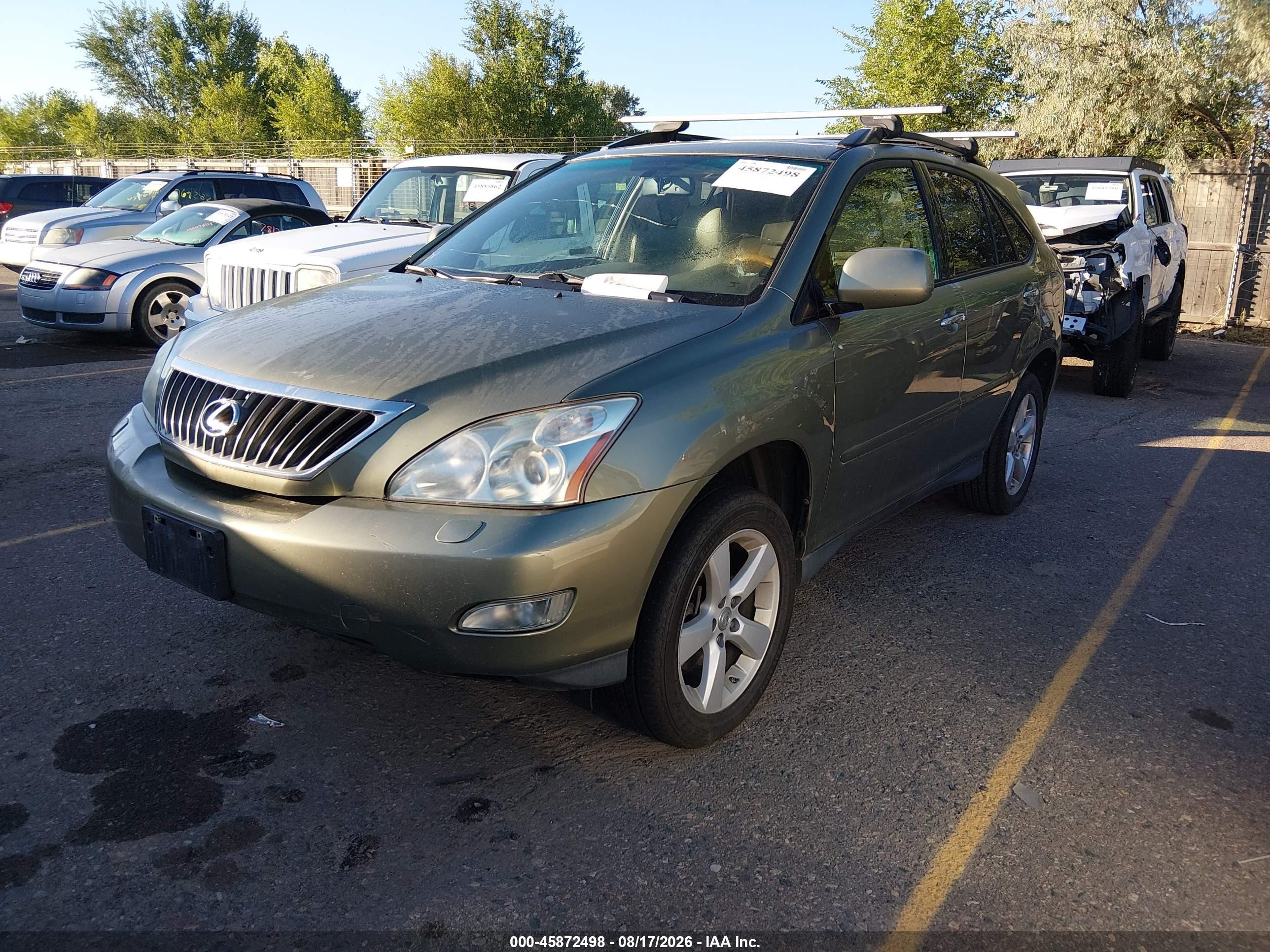 2008 Lexus Rx 350   Green vin: 2T2HK31U58C069988