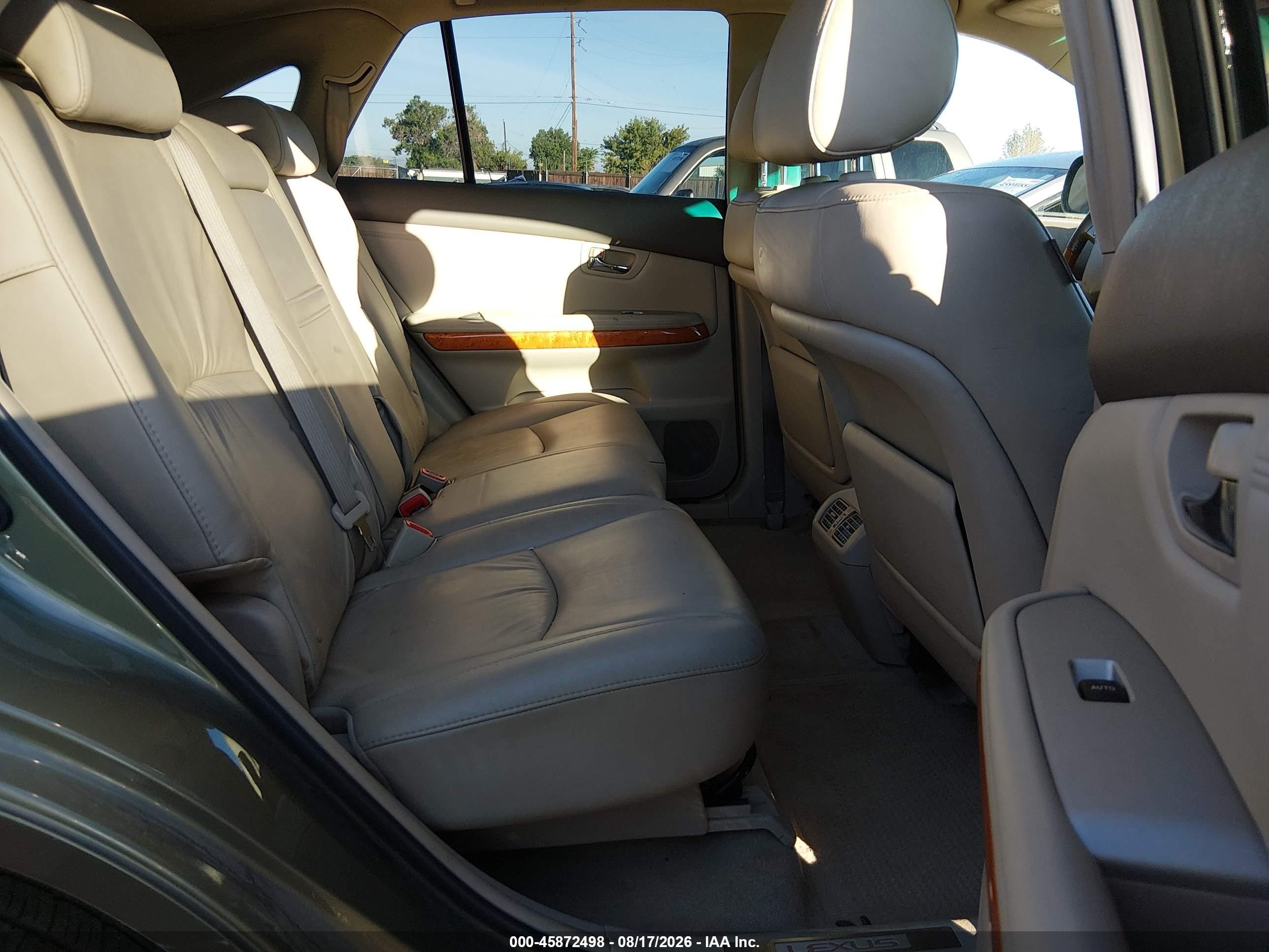 2008 Lexus Rx 350   Green vin: 2T2HK31U58C069988