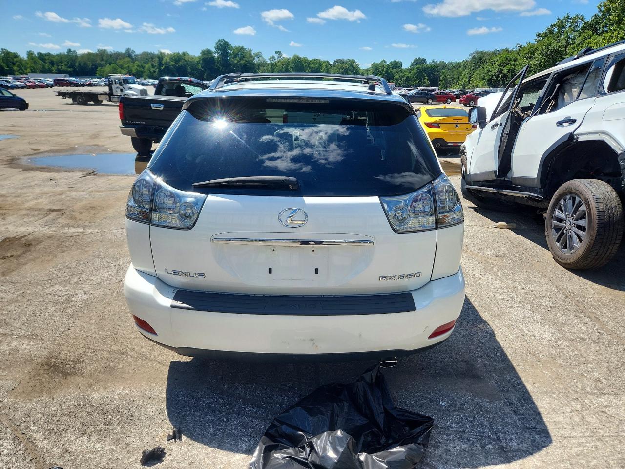 2008 Lexus Rx 350 White vin: 2T2HK31U58C082059