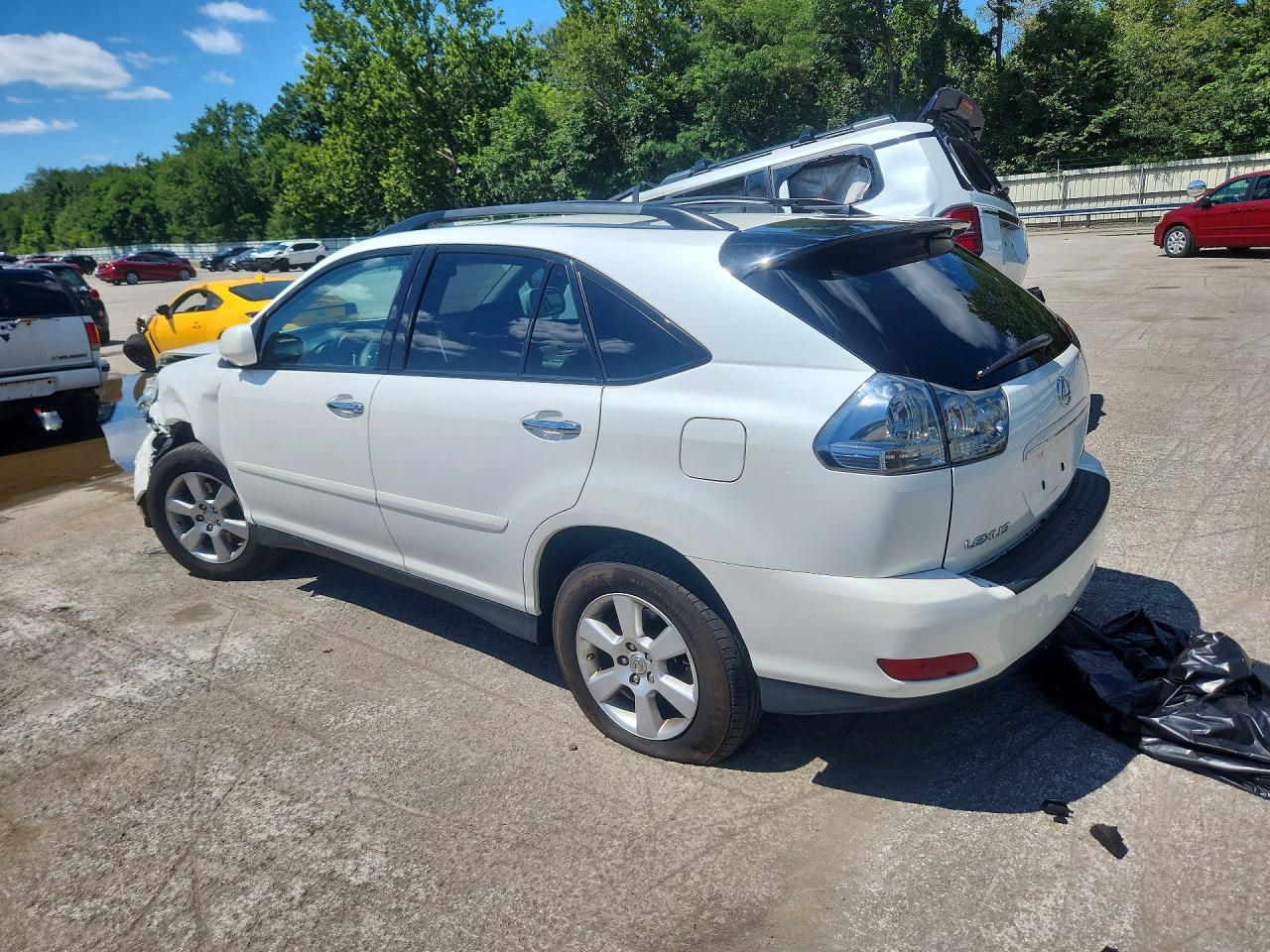 2008 Lexus Rx 350 White vin: 2T2HK31U58C082059