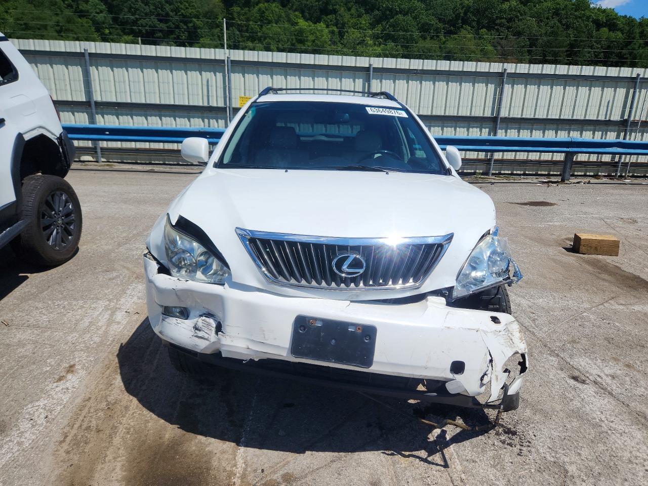 2008 Lexus Rx 350 White vin: 2T2HK31U58C082059