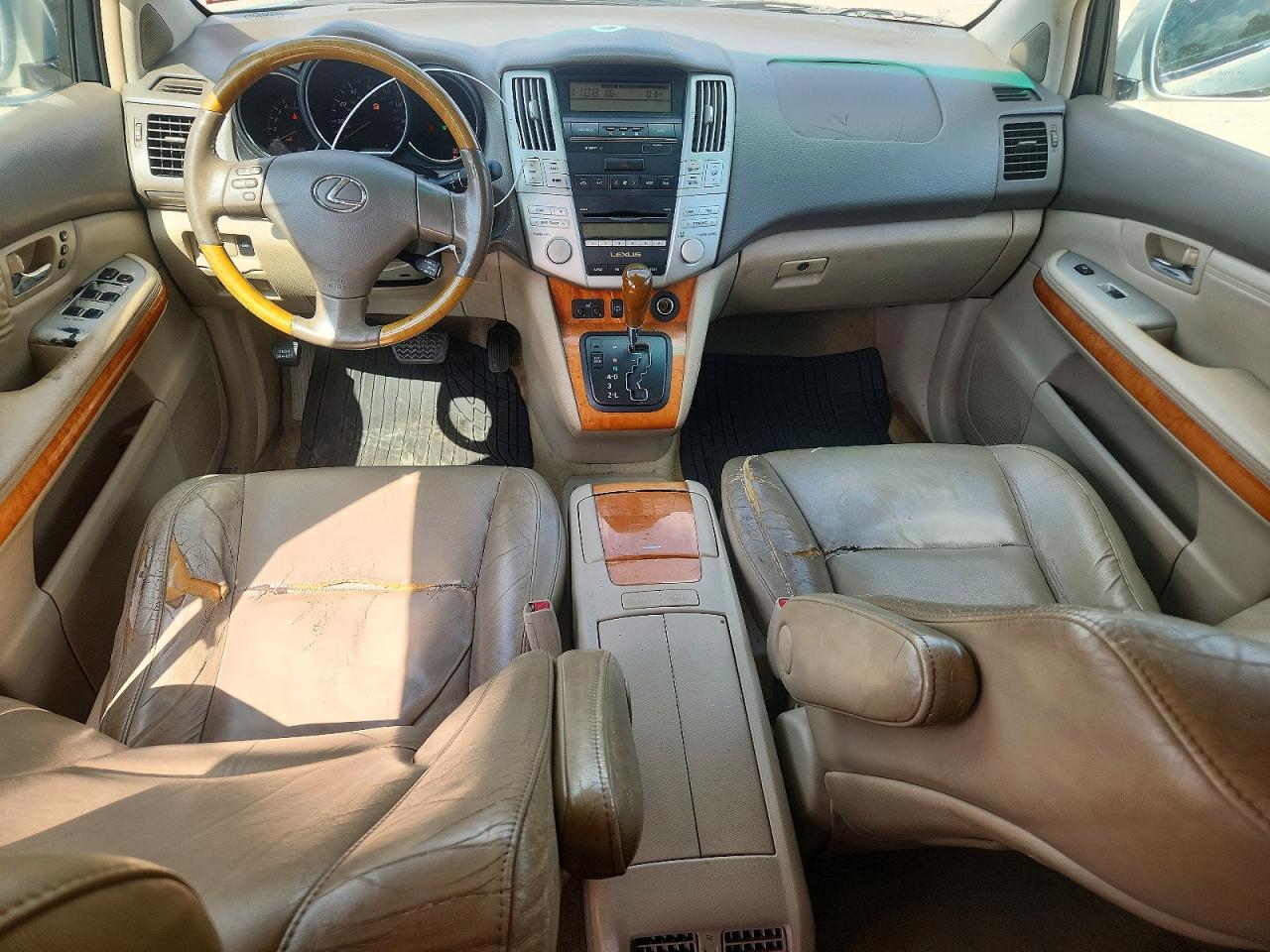 2008 Lexus Rx 350 Silver vin: 2T2HK31U58C086614