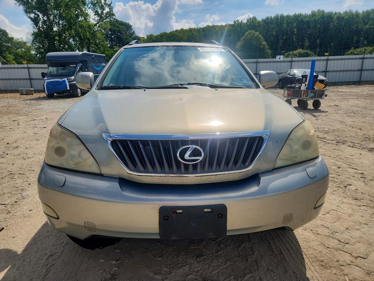 2008 Lexus Rx 350 Silver vin: 2T2HK31U58C086614