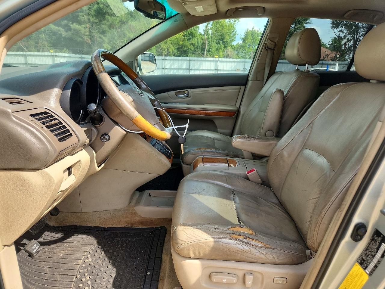 2008 Lexus Rx 350 Silver vin: 2T2HK31U58C086614