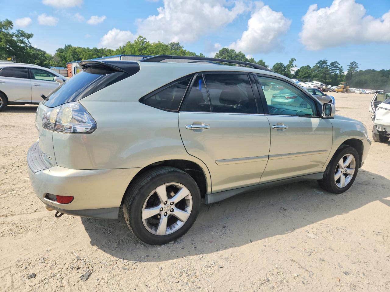 2008 Lexus Rx 350 Silver vin: 2T2HK31U58C086614
