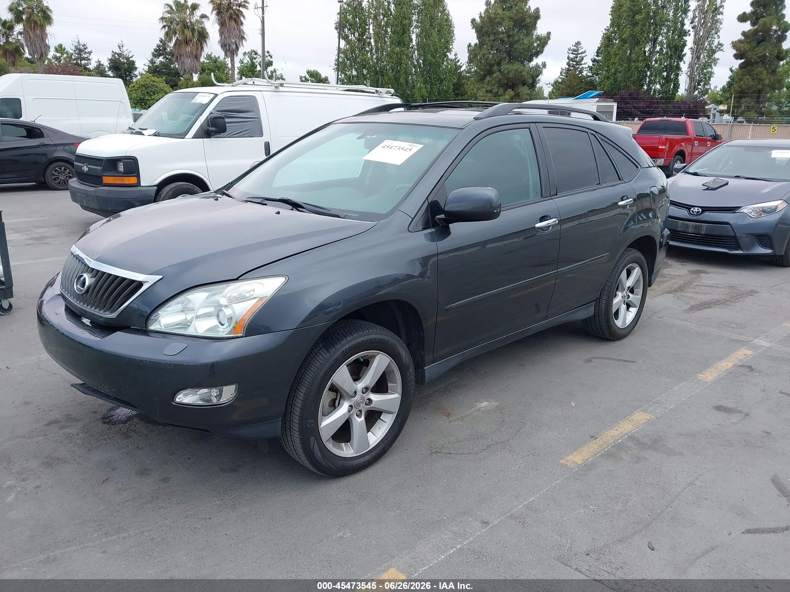 2009 Lexus Rx 350   Gray vin: 2T2HK31U59C098893