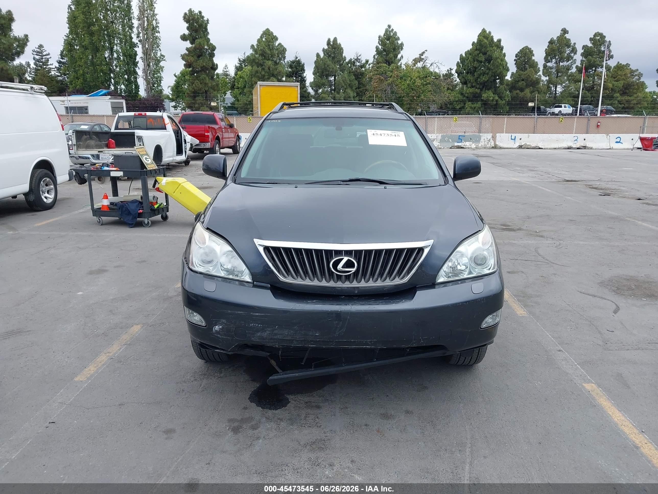 2009 Lexus Rx 350   Gray vin: 2T2HK31U59C098893