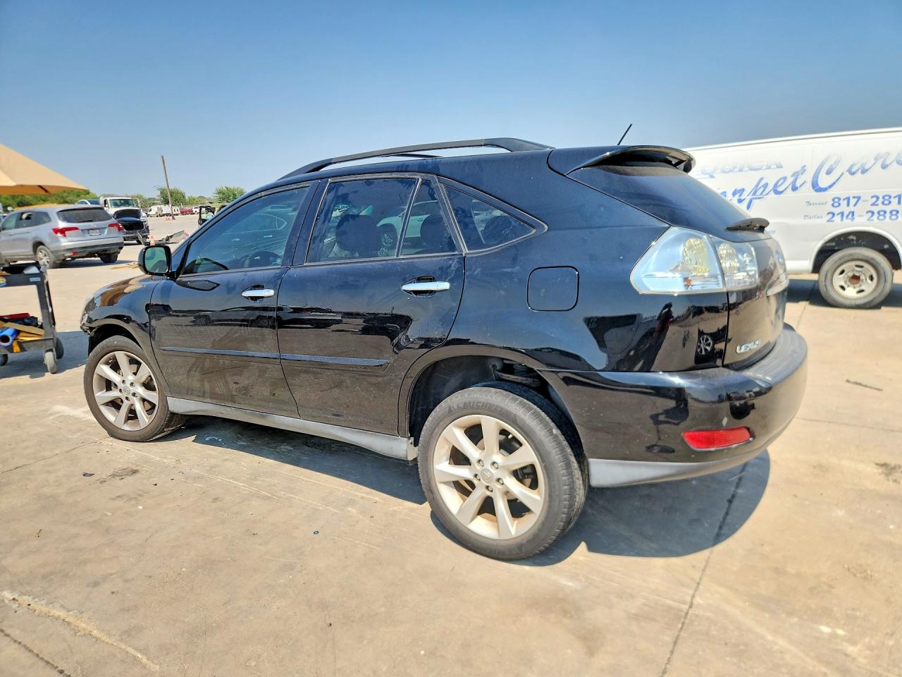 2009 Lexus Rx 350 Black vin: 2T2HK31U59C105454