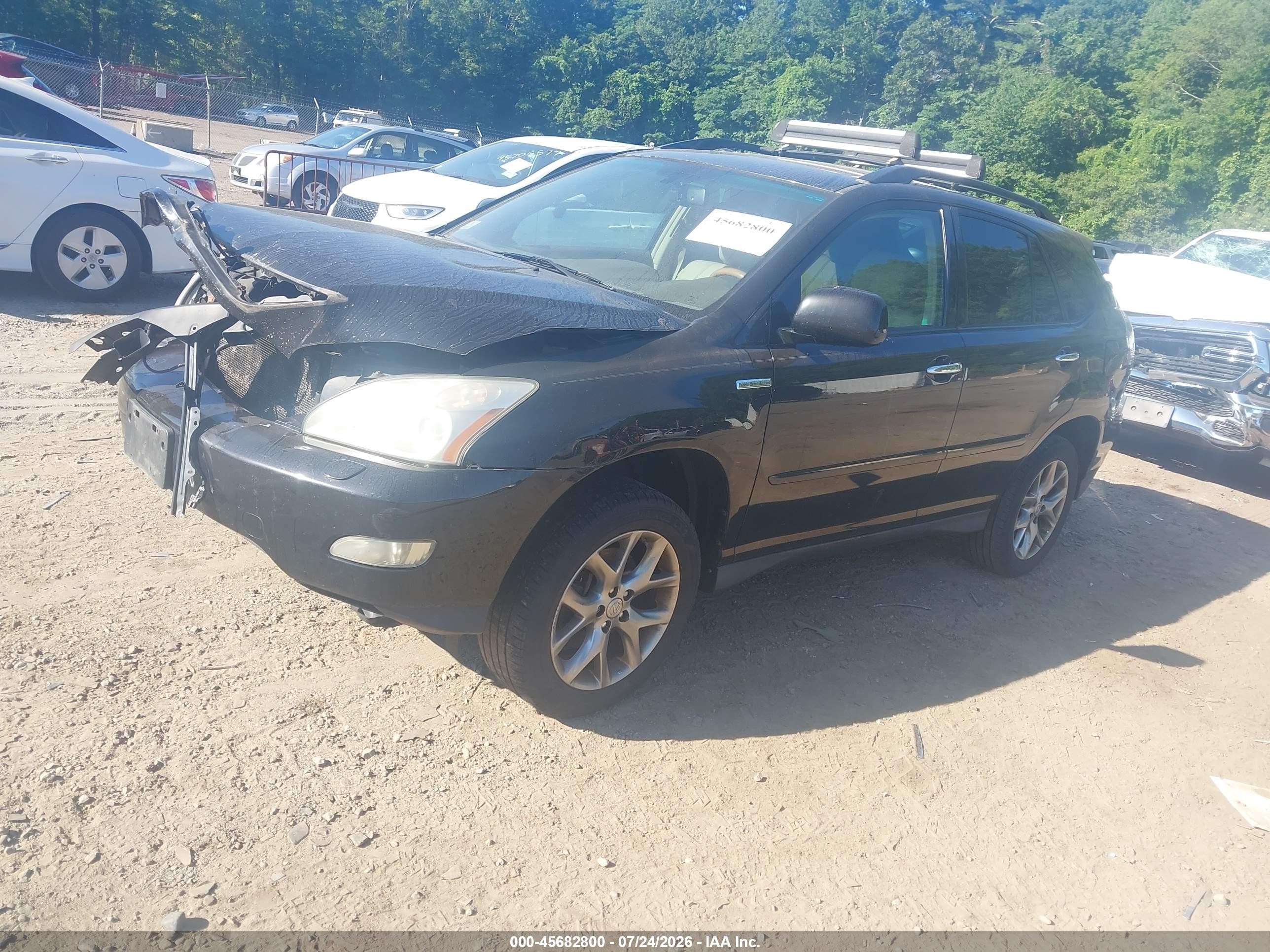2009 Lexus Rx 350   White vin: 2T2HK31U59C115059