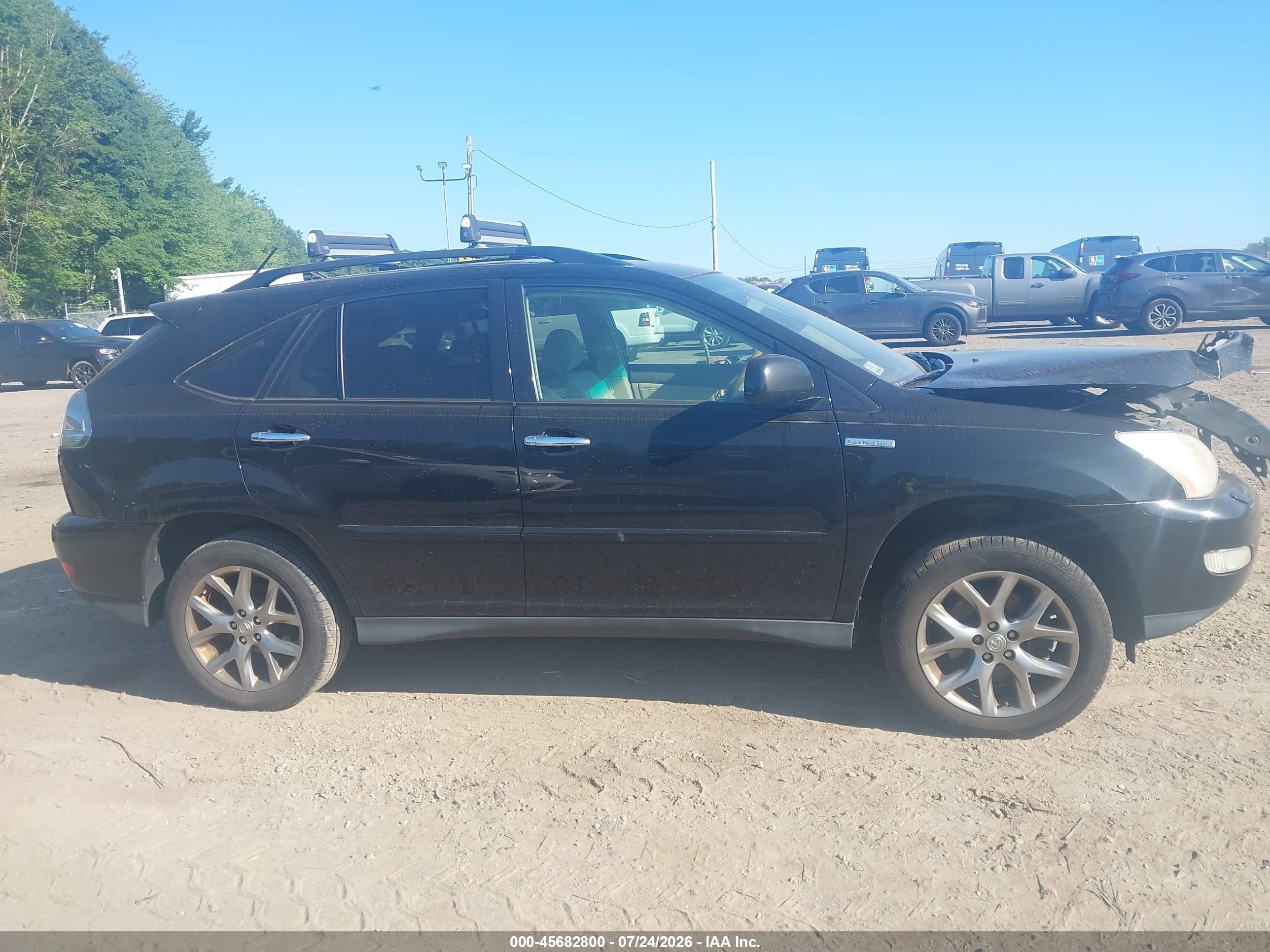 2009 Lexus Rx 350   White vin: 2T2HK31U59C115059