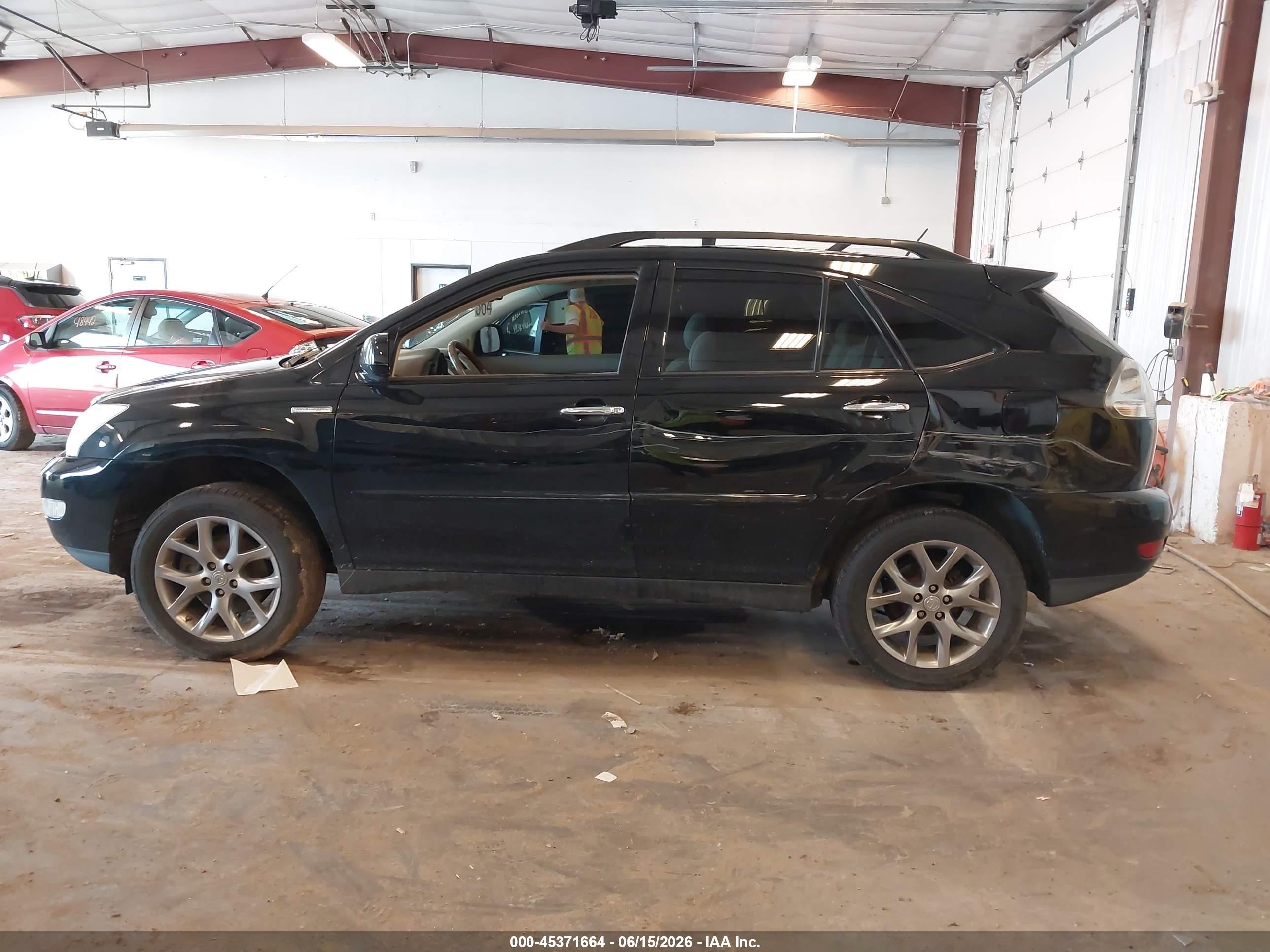 2009 Lexus Rx 350   Black vin: 2T2HK31U59C119595