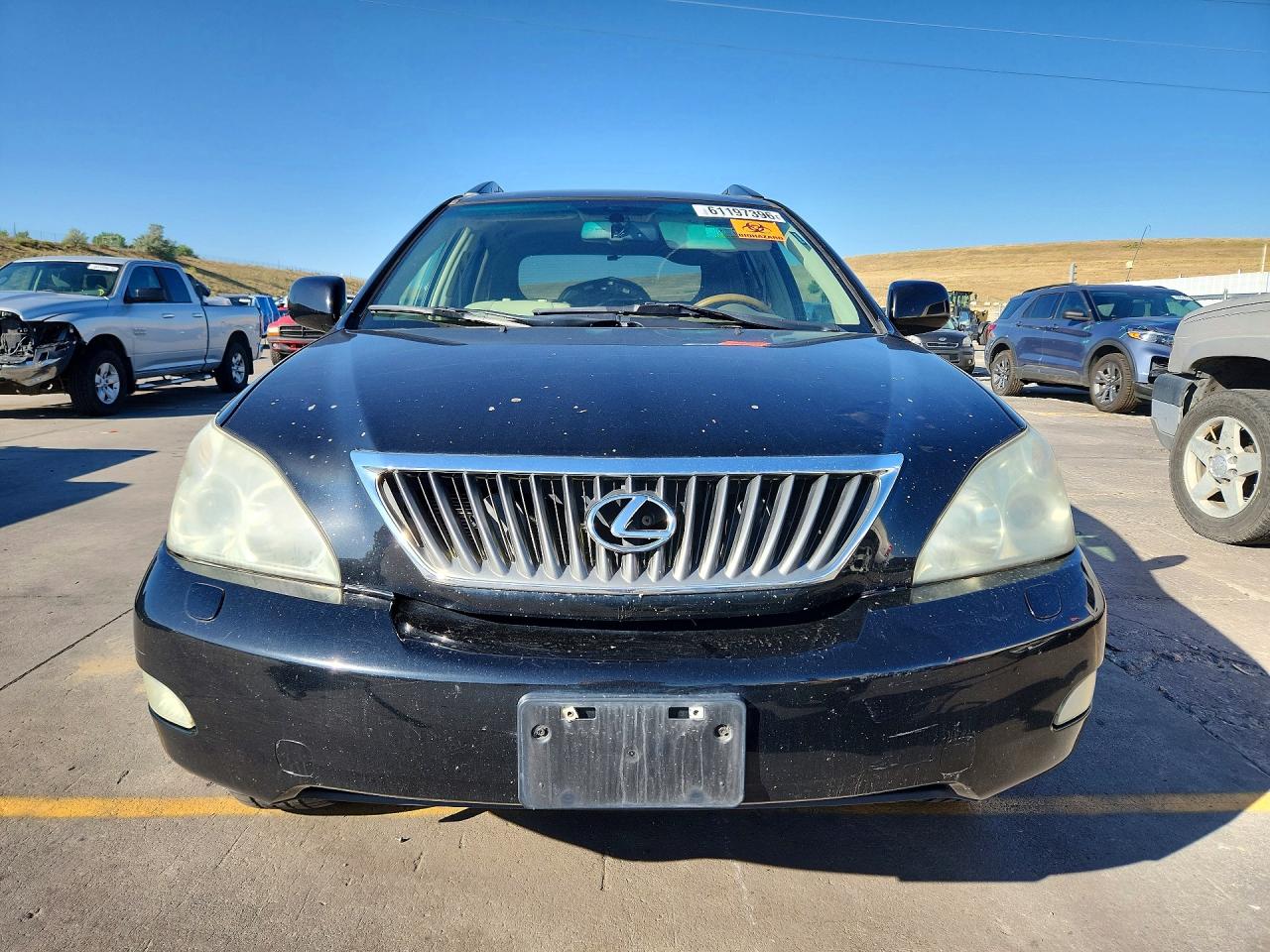 2009 Lexus Rx 350 Black vin: 2T2HK31U59C122643