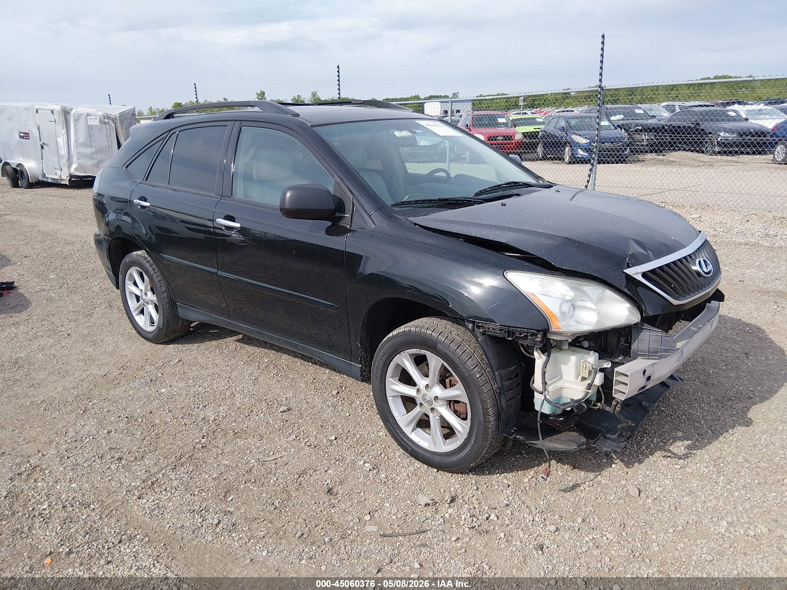 2009 Lexus Rx 350   Black vin: 2T2HK31U59C133898