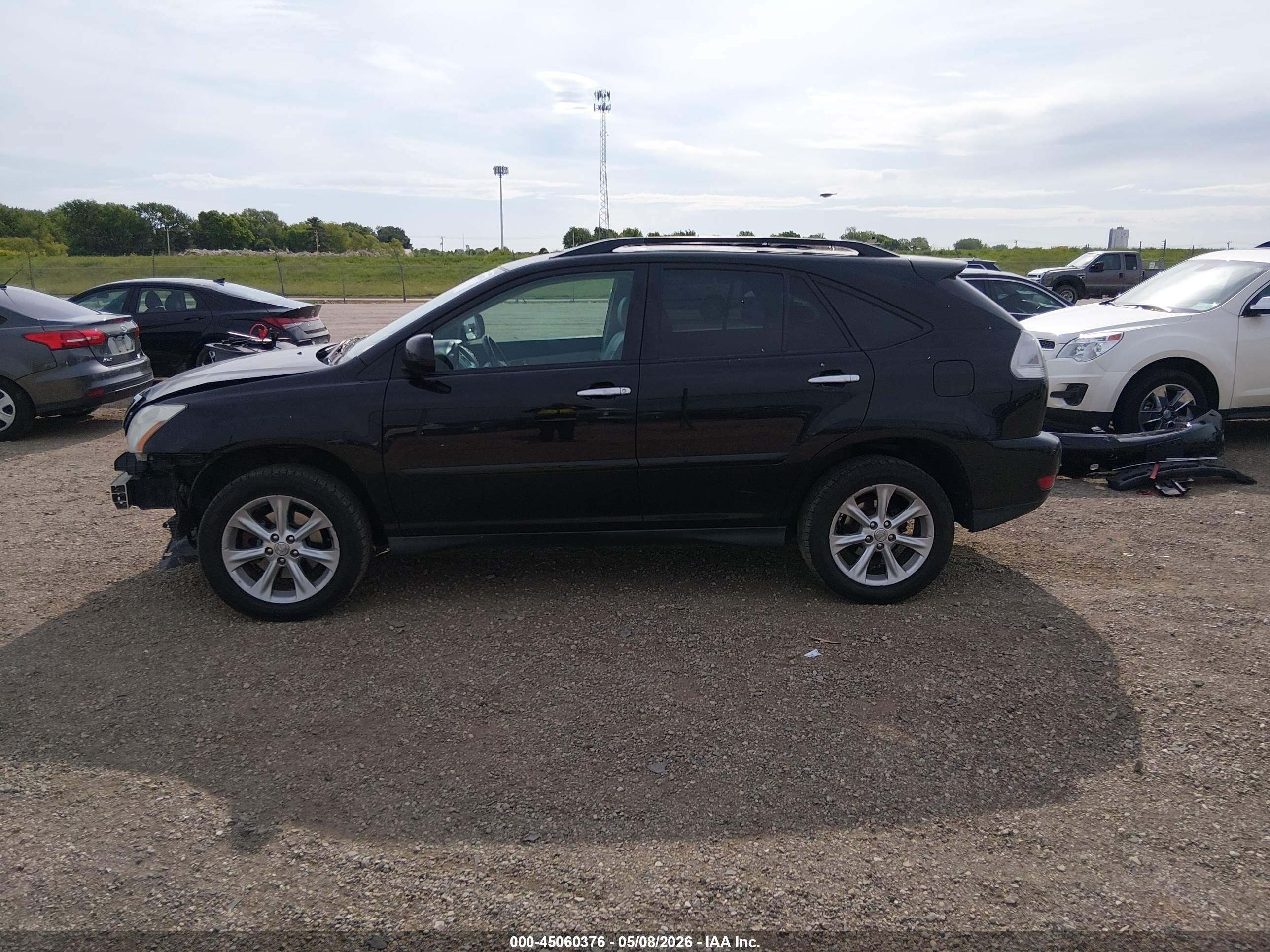 2009 Lexus Rx 350   Black vin: 2T2HK31U59C133898