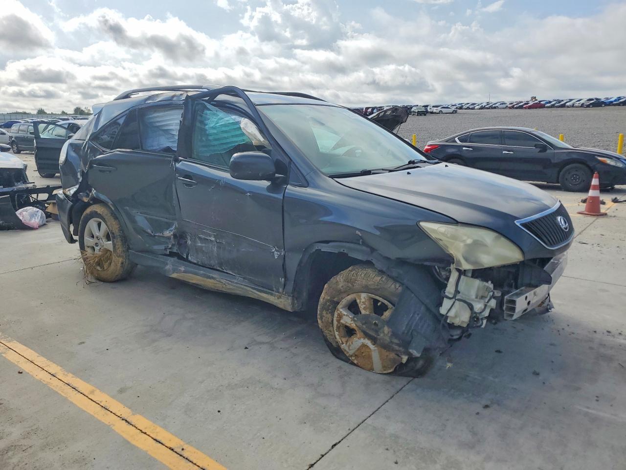 2007 Lexus Rx 350 Charcoal vin: 2T2HK31U67C003478