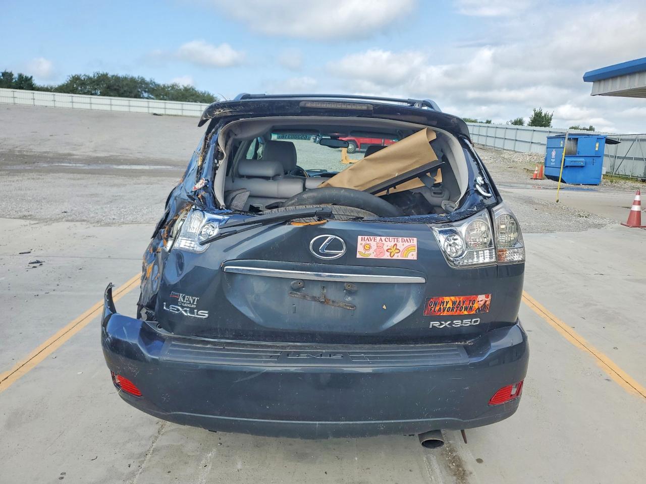 2007 Lexus Rx 350 Charcoal vin: 2T2HK31U67C003478