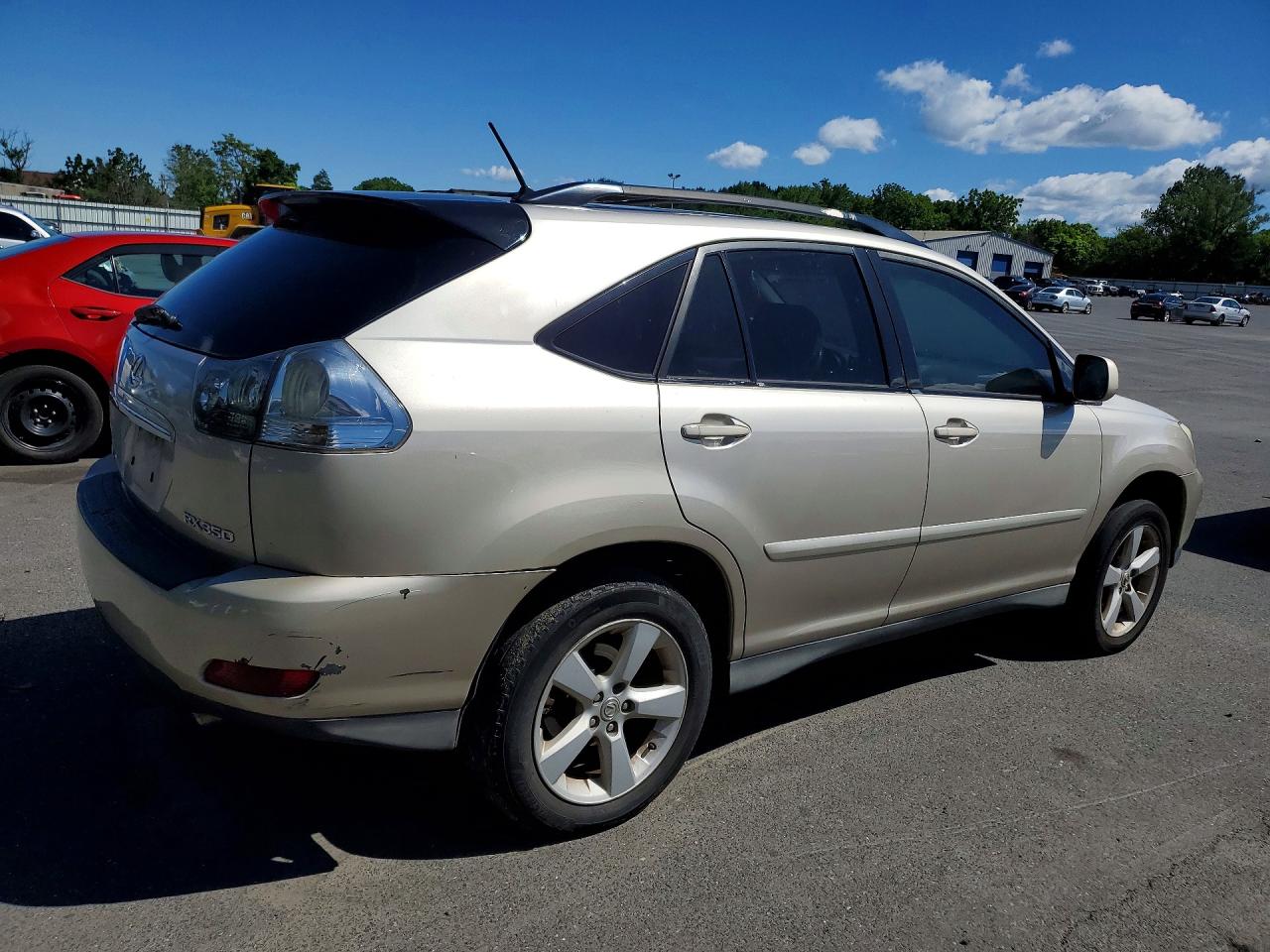 2007 Lexus Rx 350 Gold vin: 2T2HK31U67C003965