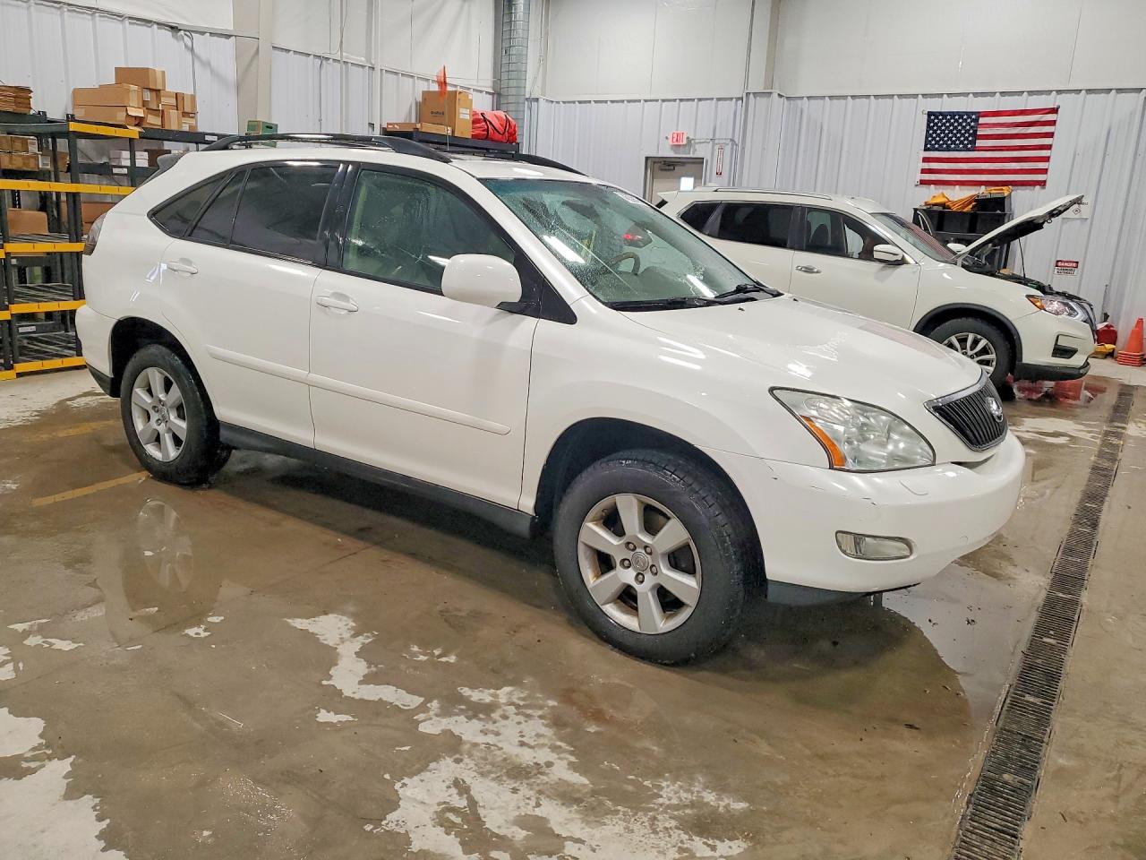 2007 Lexus Rx 350 Base White vin: 2T2HK31U67C006994