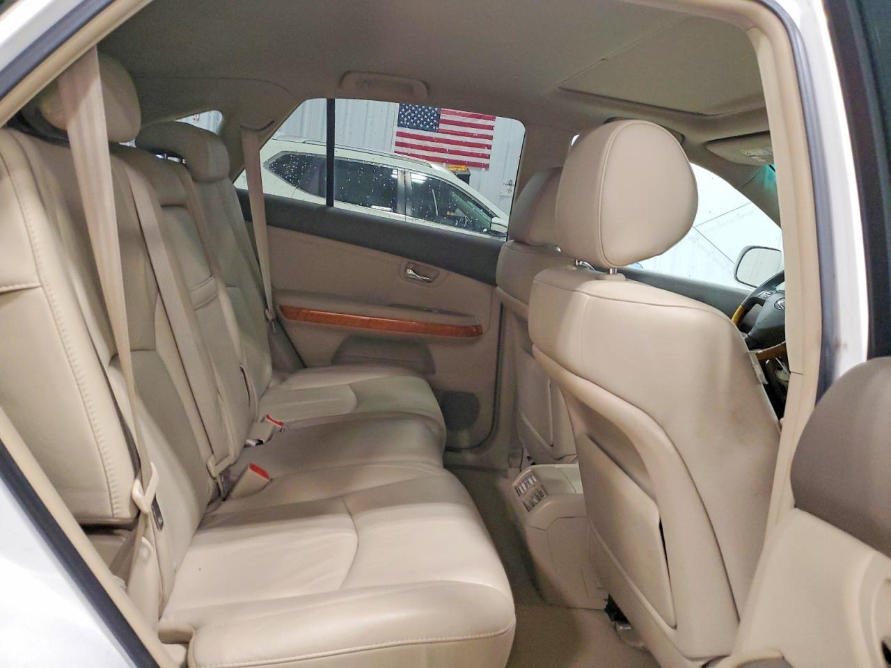 2007 Lexus Rx 350 Base White vin: 2T2HK31U67C006994