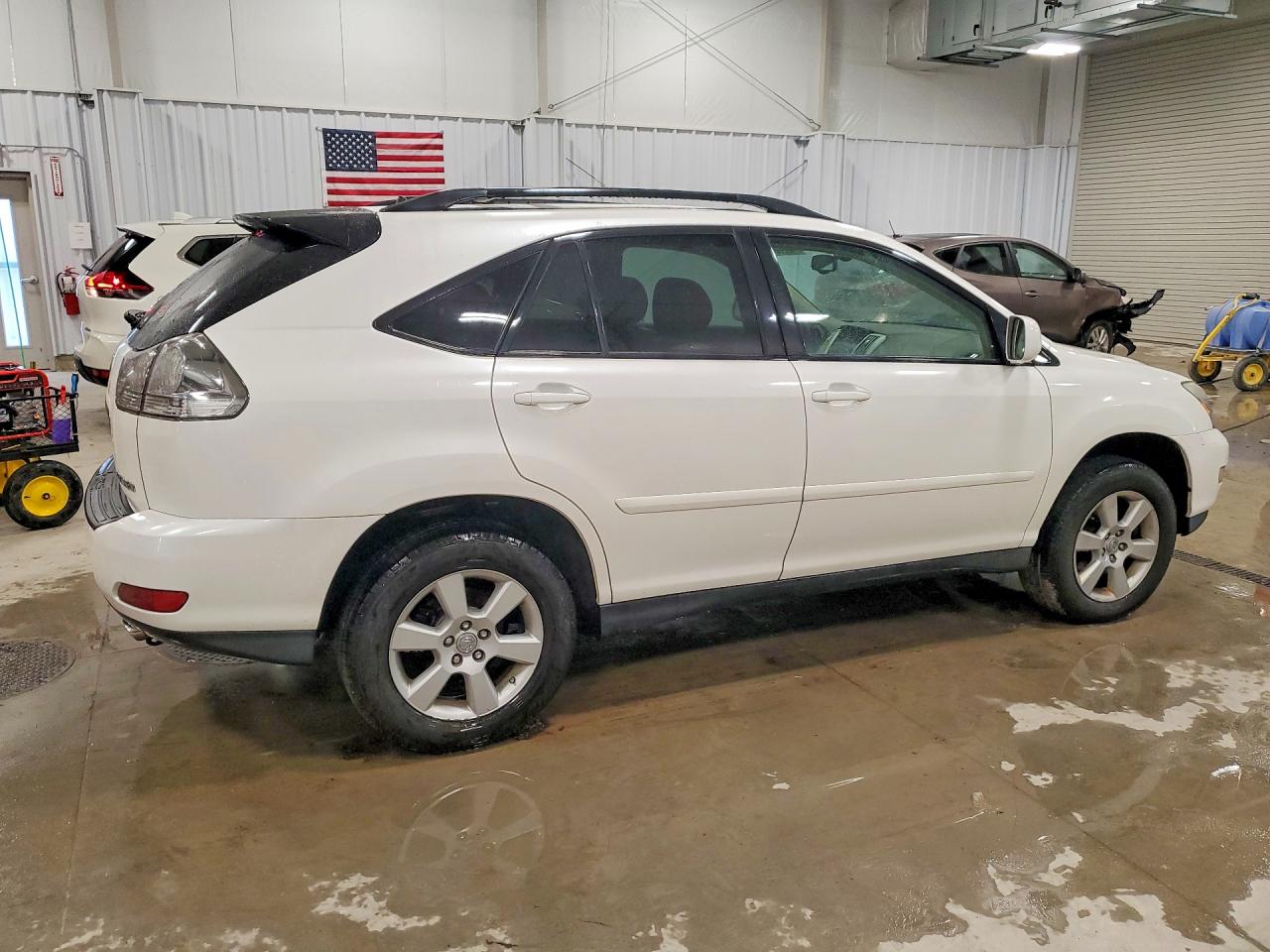 2007 Lexus Rx 350 Base White vin: 2T2HK31U67C006994
