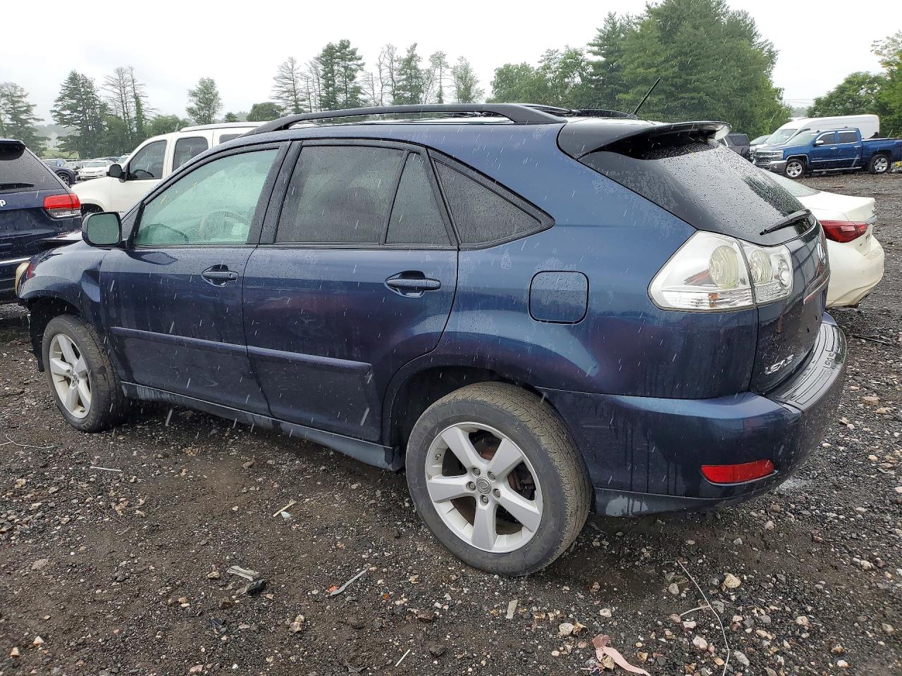 2007 Lexus Rx 350 Blue vin: 2T2HK31U67C012603