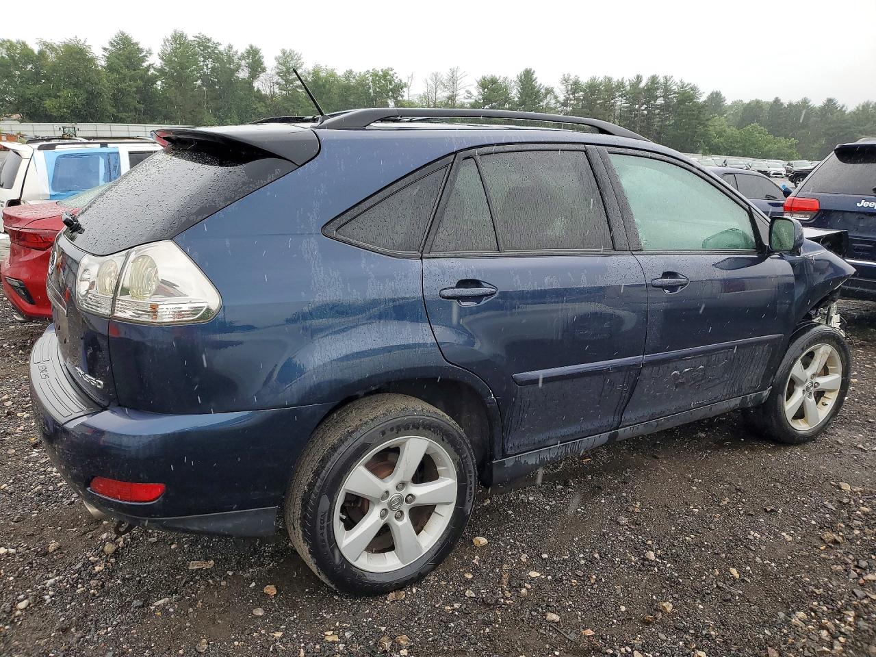 2007 Lexus Rx 350 Blue vin: 2T2HK31U67C012603
