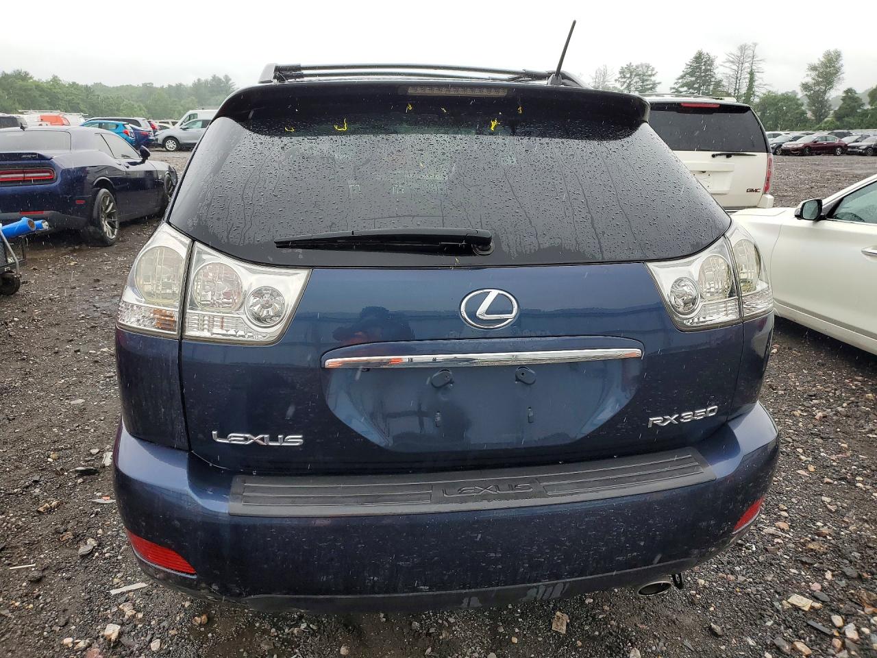 2007 Lexus Rx 350 Blue vin: 2T2HK31U67C012603
