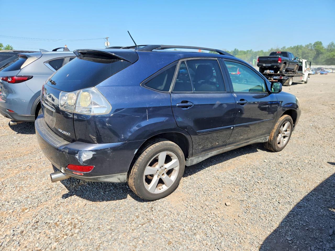 2007 Lexus Rx 350 Blue vin: 2T2HK31U67C024153