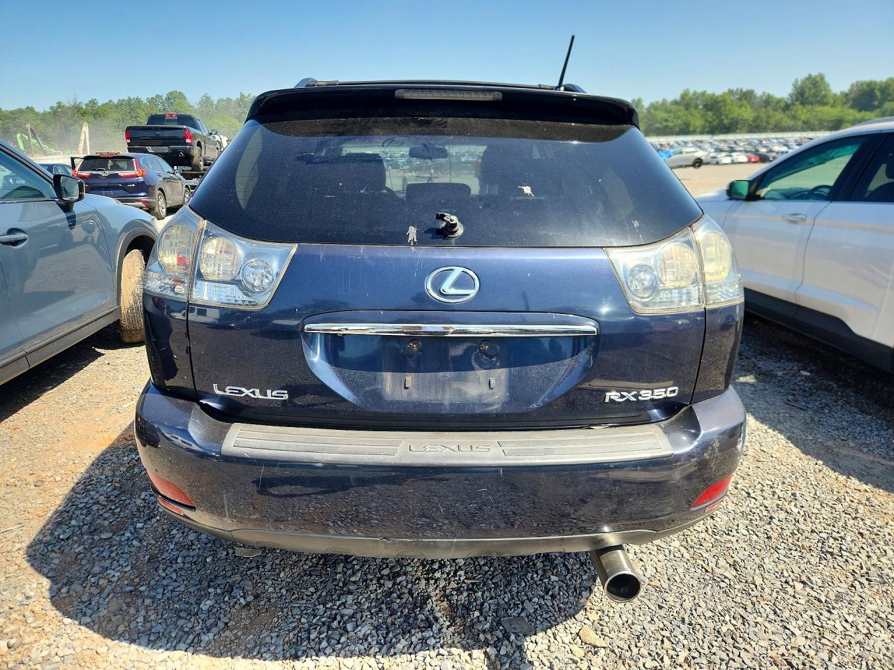 2007 Lexus Rx 350 Blue vin: 2T2HK31U67C024153