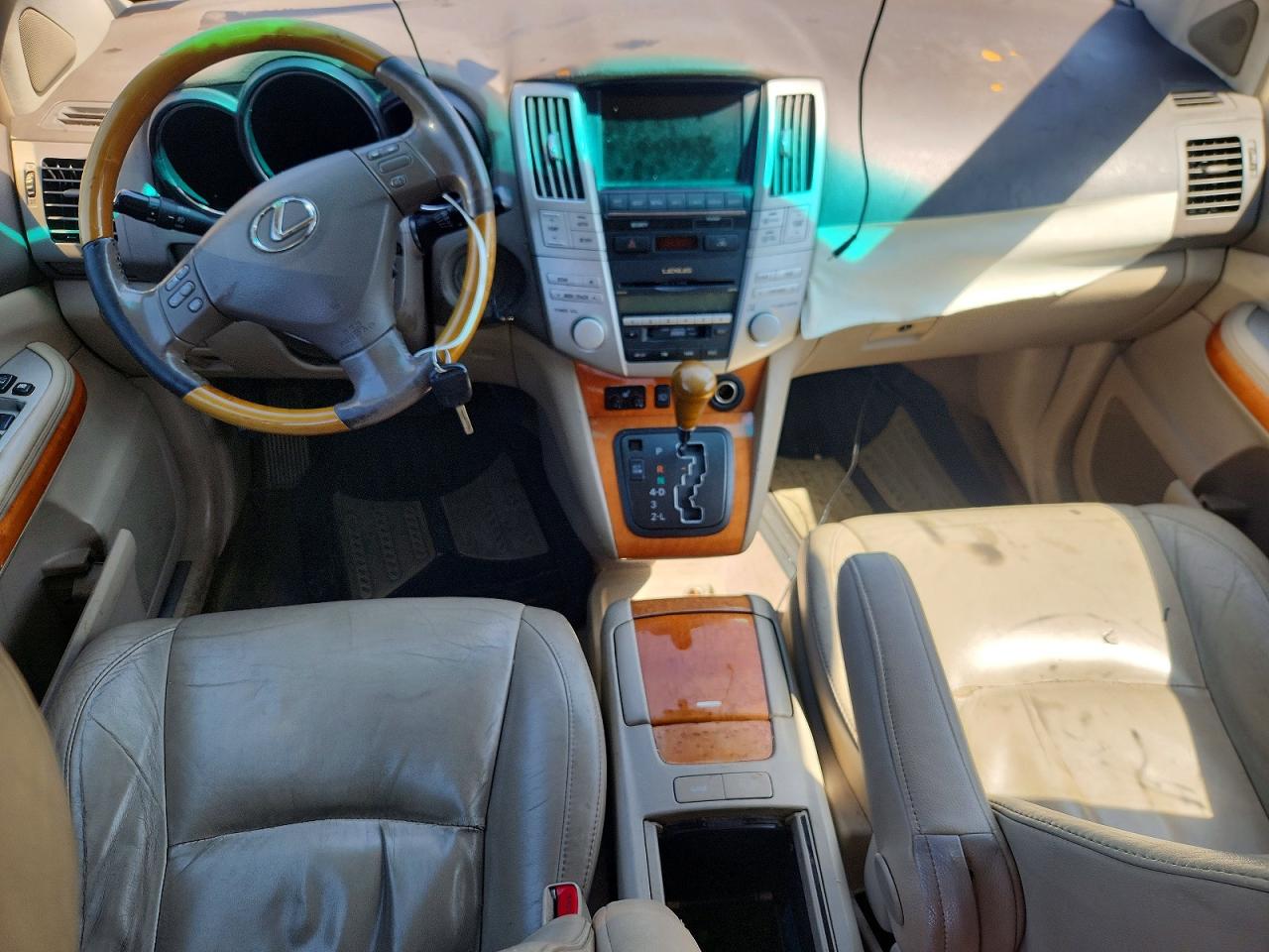 2007 Lexus Rx 350 Blue vin: 2T2HK31U67C024153