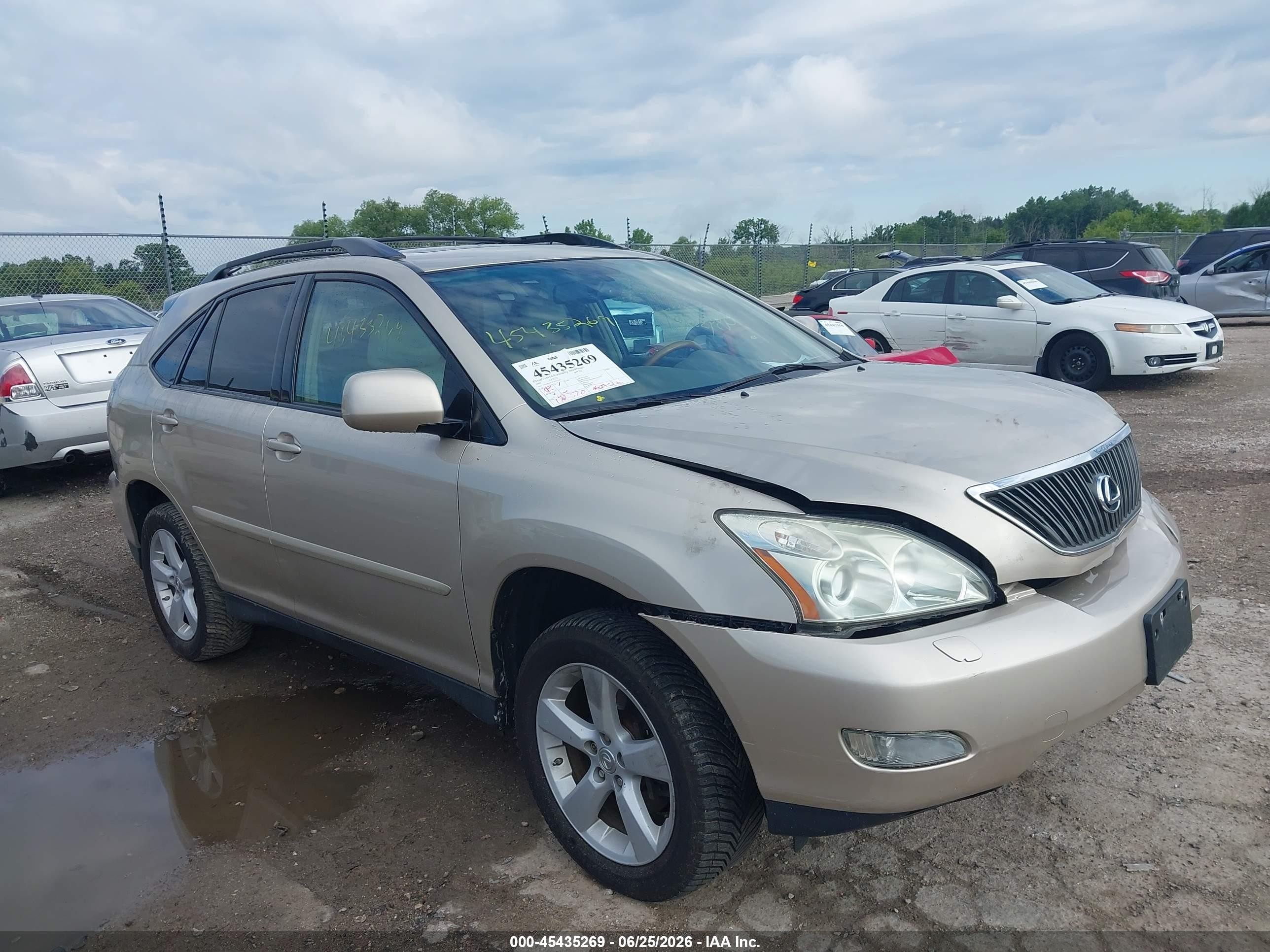 2007 Lexus Rx 350   Silver vin: 2T2HK31U67C033192
