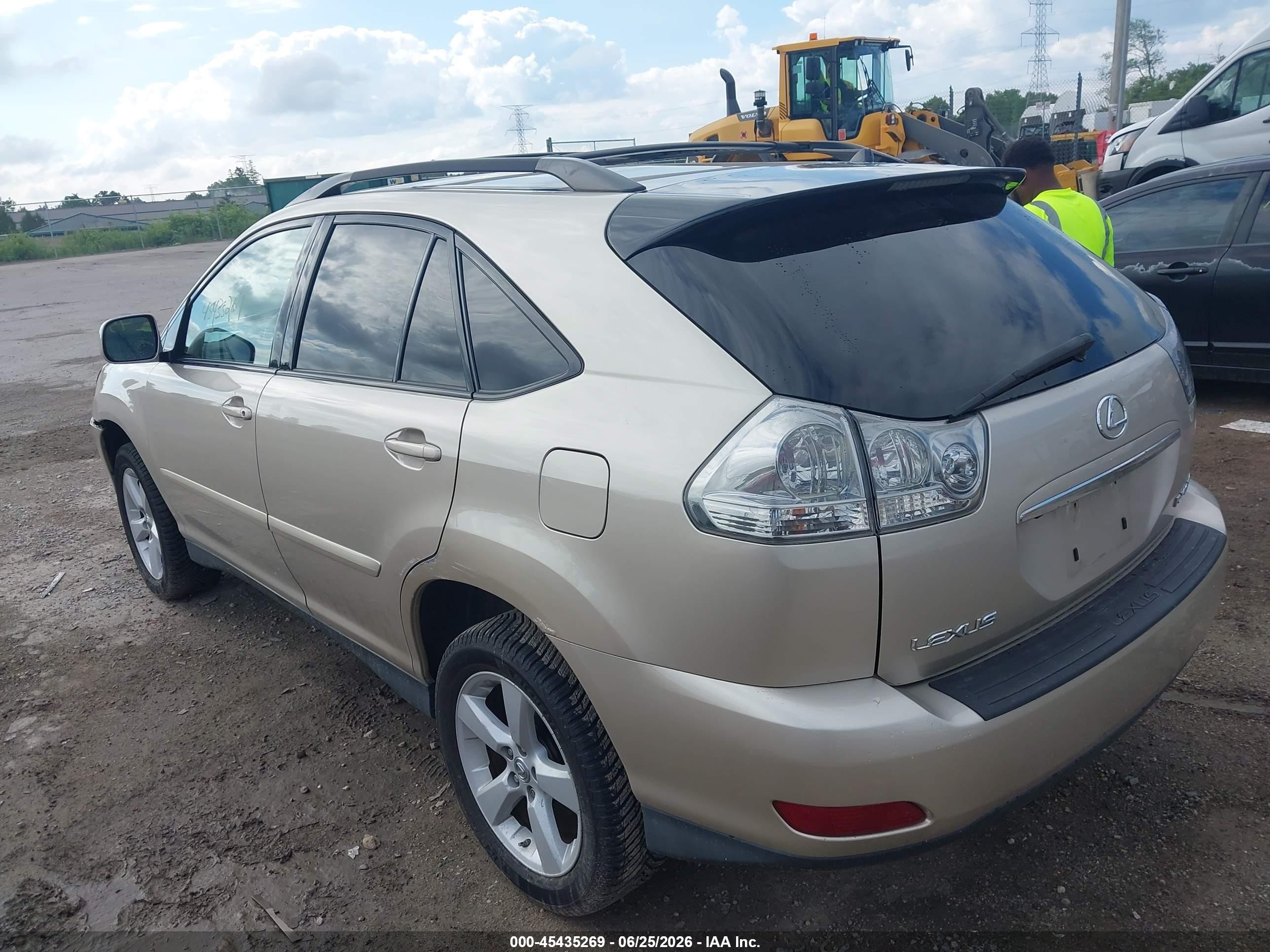 2007 Lexus Rx 350   Silver vin: 2T2HK31U67C033192