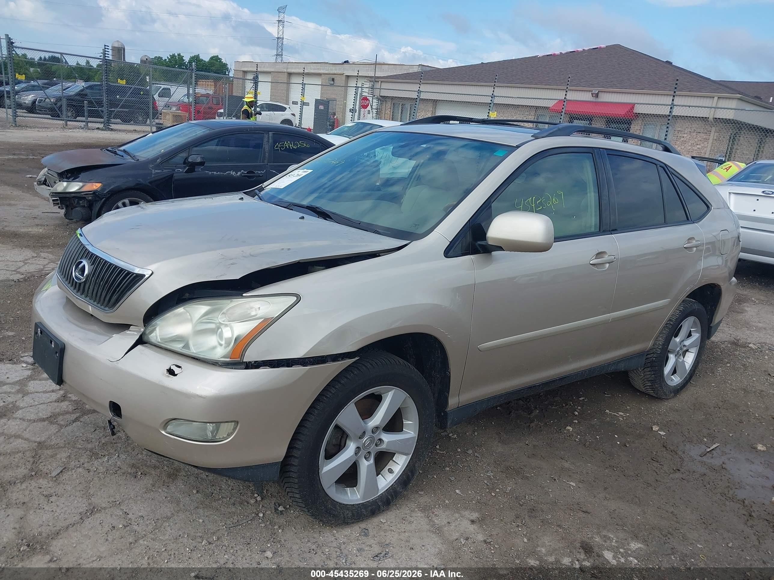 2007 Lexus Rx 350   Silver vin: 2T2HK31U67C033192