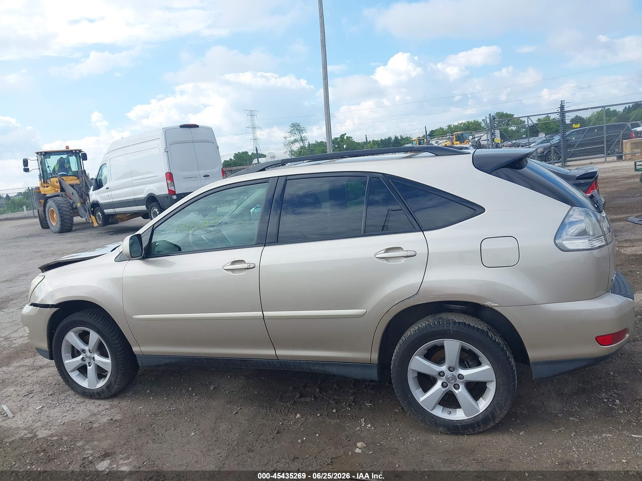 2007 Lexus Rx 350   Silver vin: 2T2HK31U67C033192