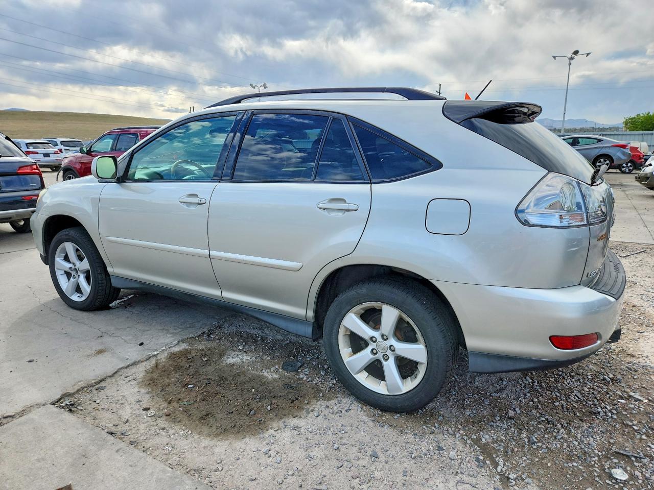 2007 Lexus Rx 350 Base Silver vin: 2T2HK31U67C034309