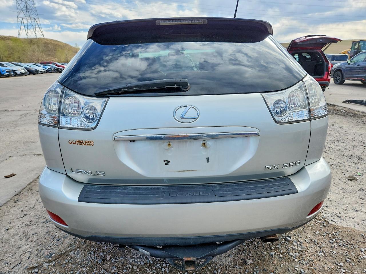 2007 Lexus Rx 350 Base Silver vin: 2T2HK31U67C034309