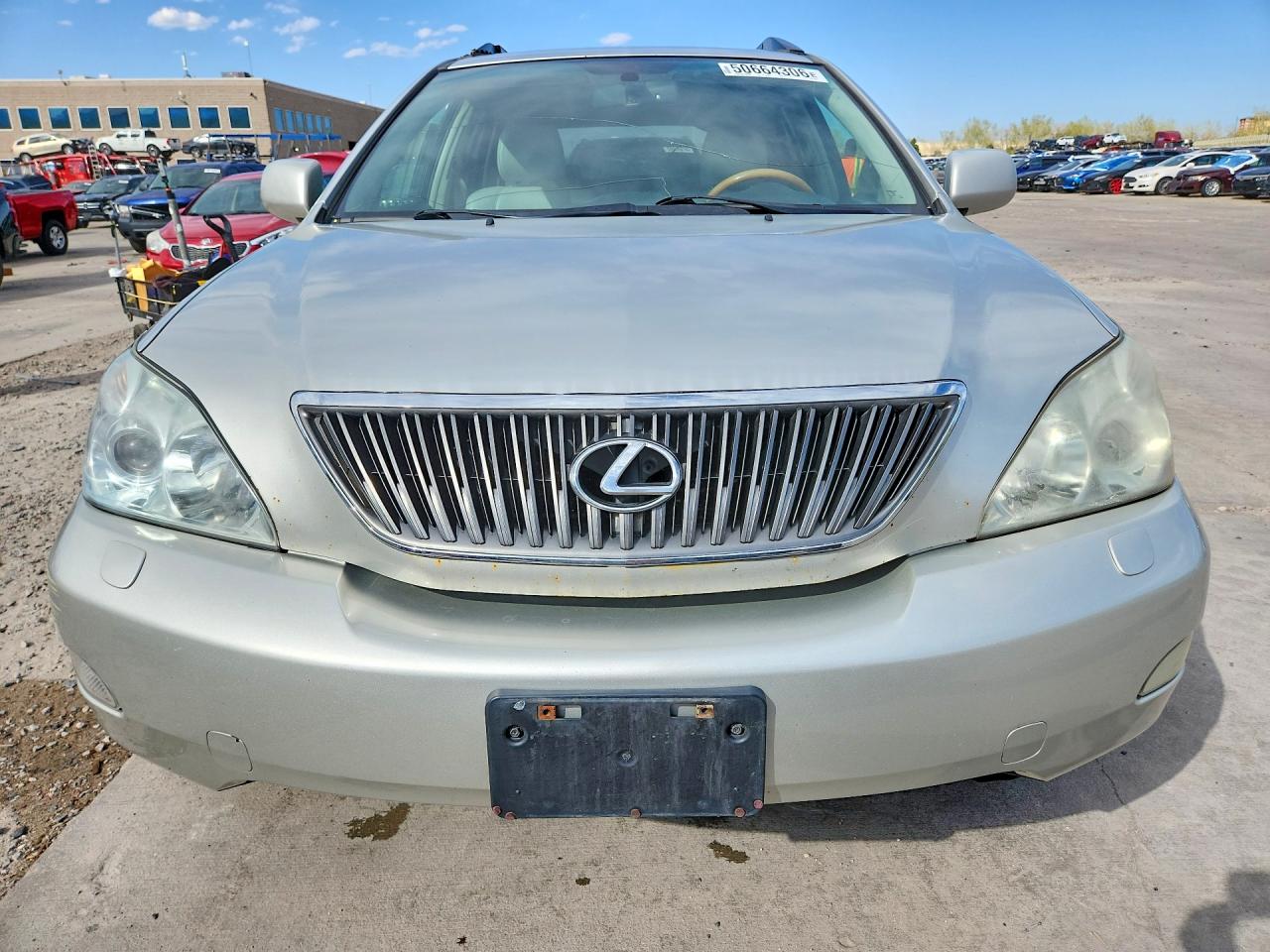 2007 Lexus Rx 350 Base Silver vin: 2T2HK31U67C034309