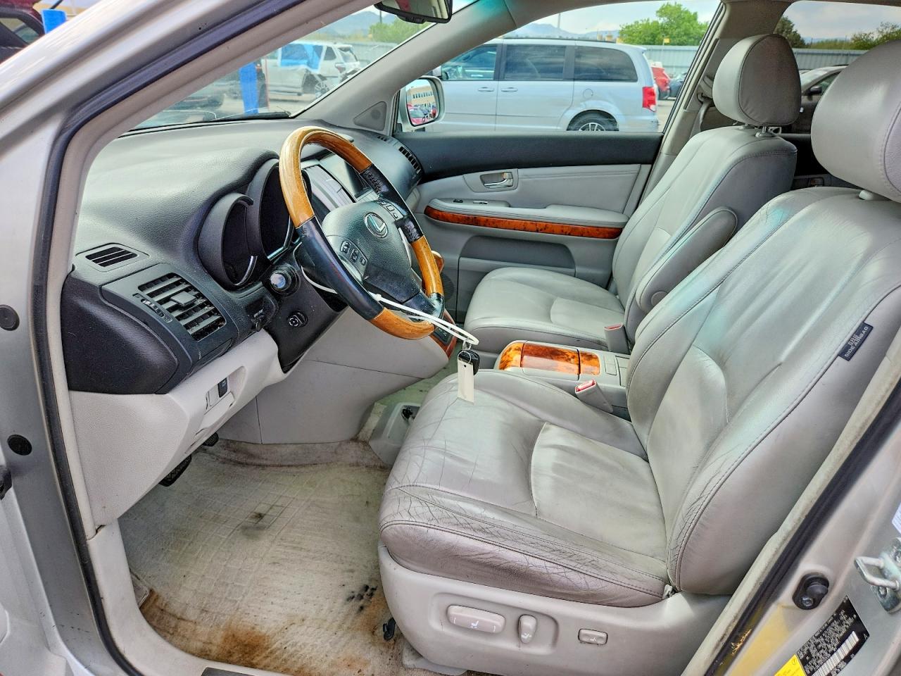 2007 Lexus Rx 350 Base Silver vin: 2T2HK31U67C034309