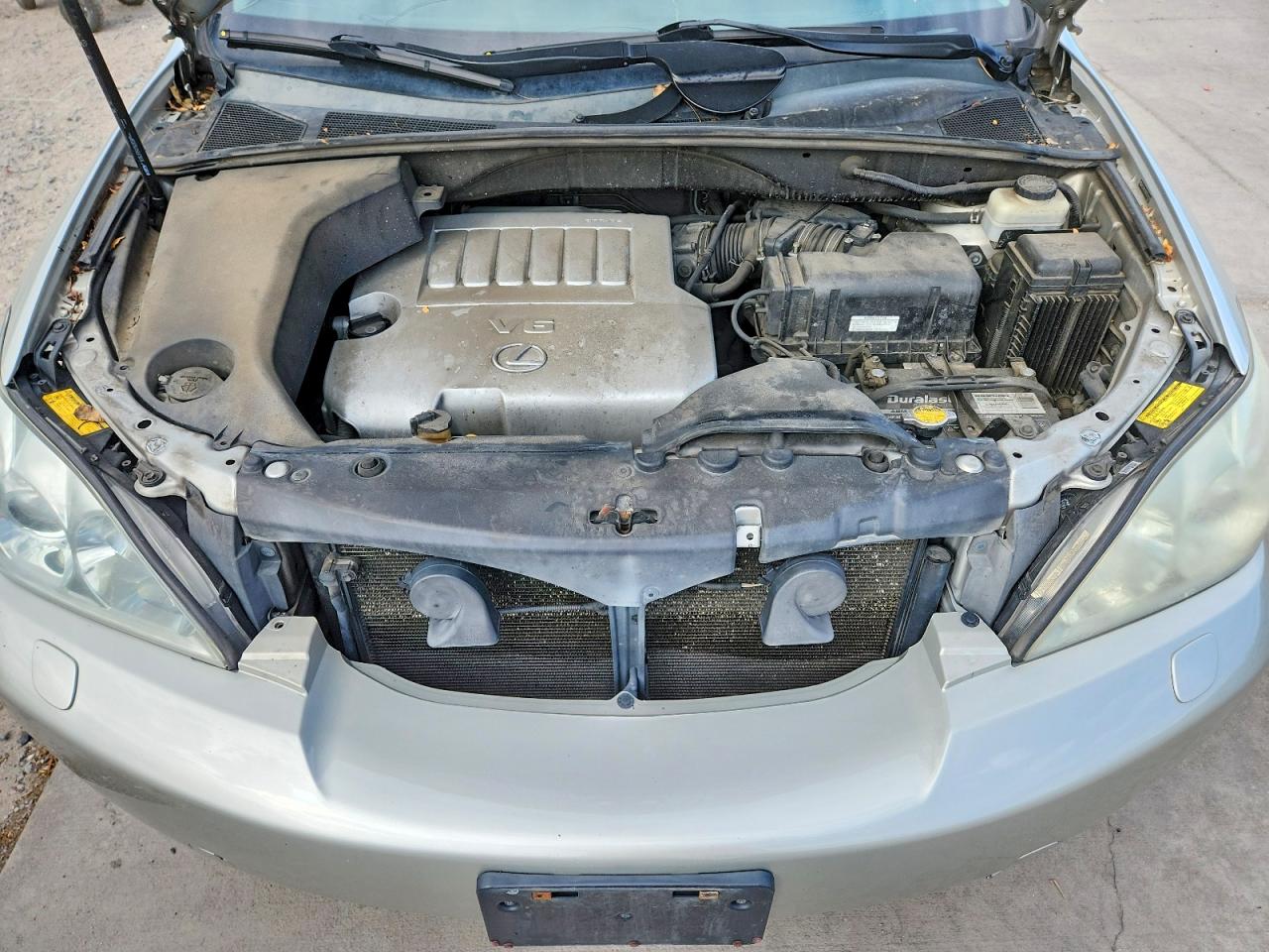 2007 Lexus Rx 350 Base Silver vin: 2T2HK31U67C034309
