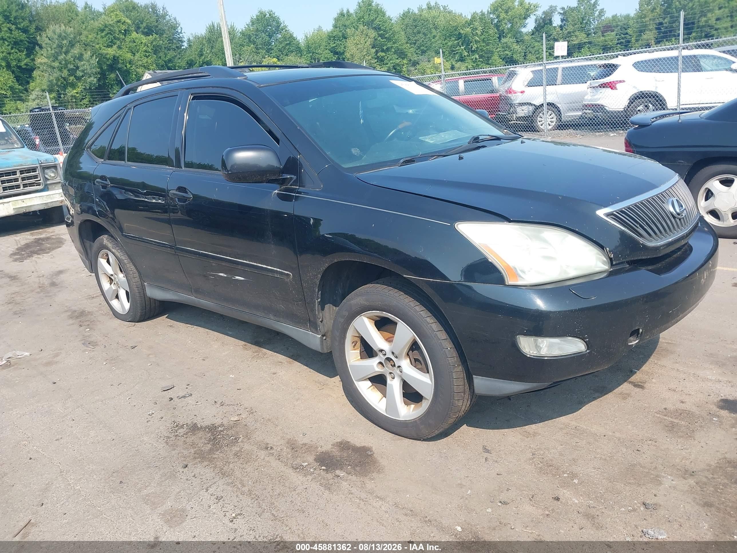 2007 Lexus Rx 350   Black vin: 2T2HK31U67C036609