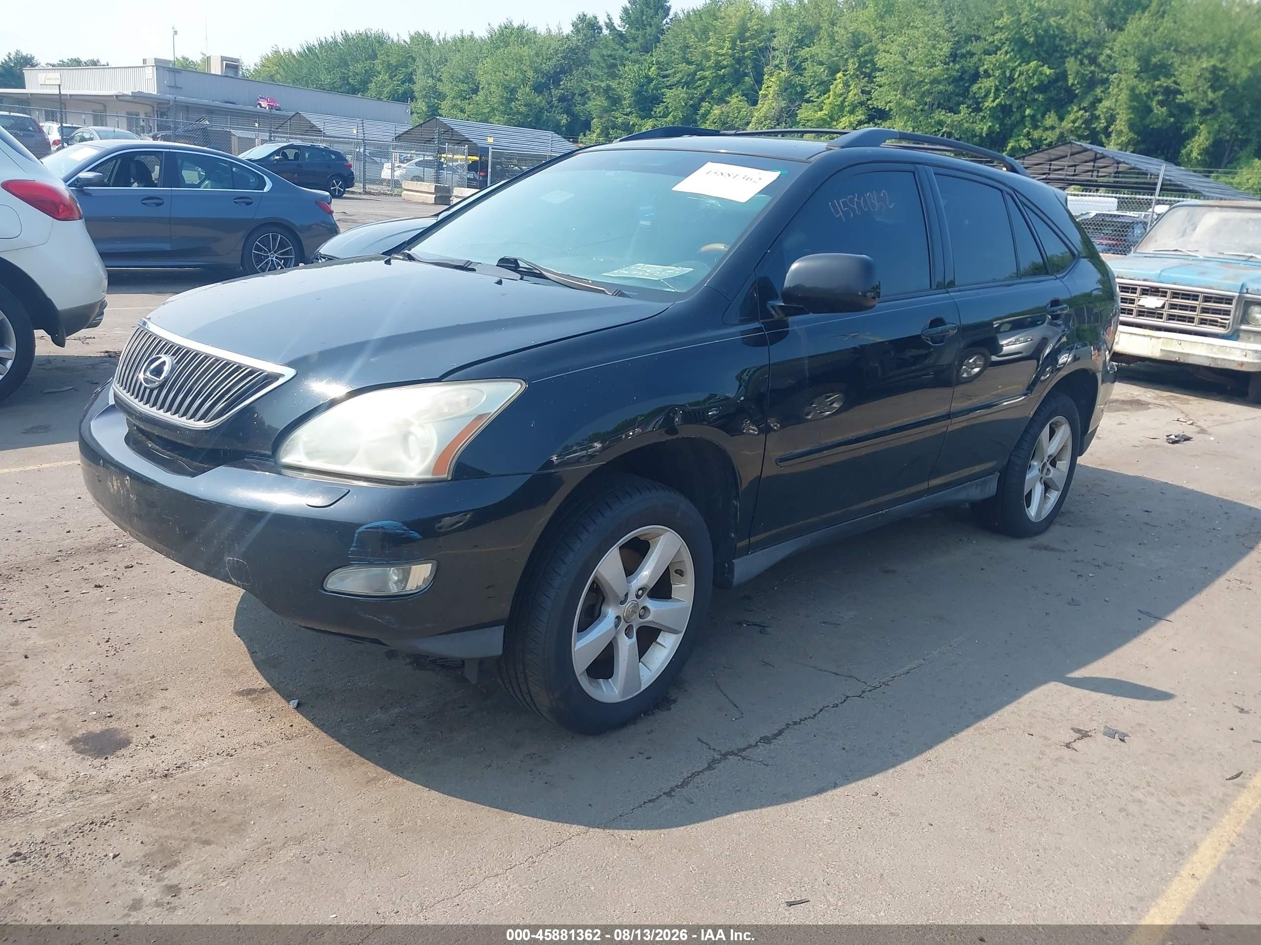 2007 Lexus Rx 350   Черный vin: 2T2HK31U67C036609