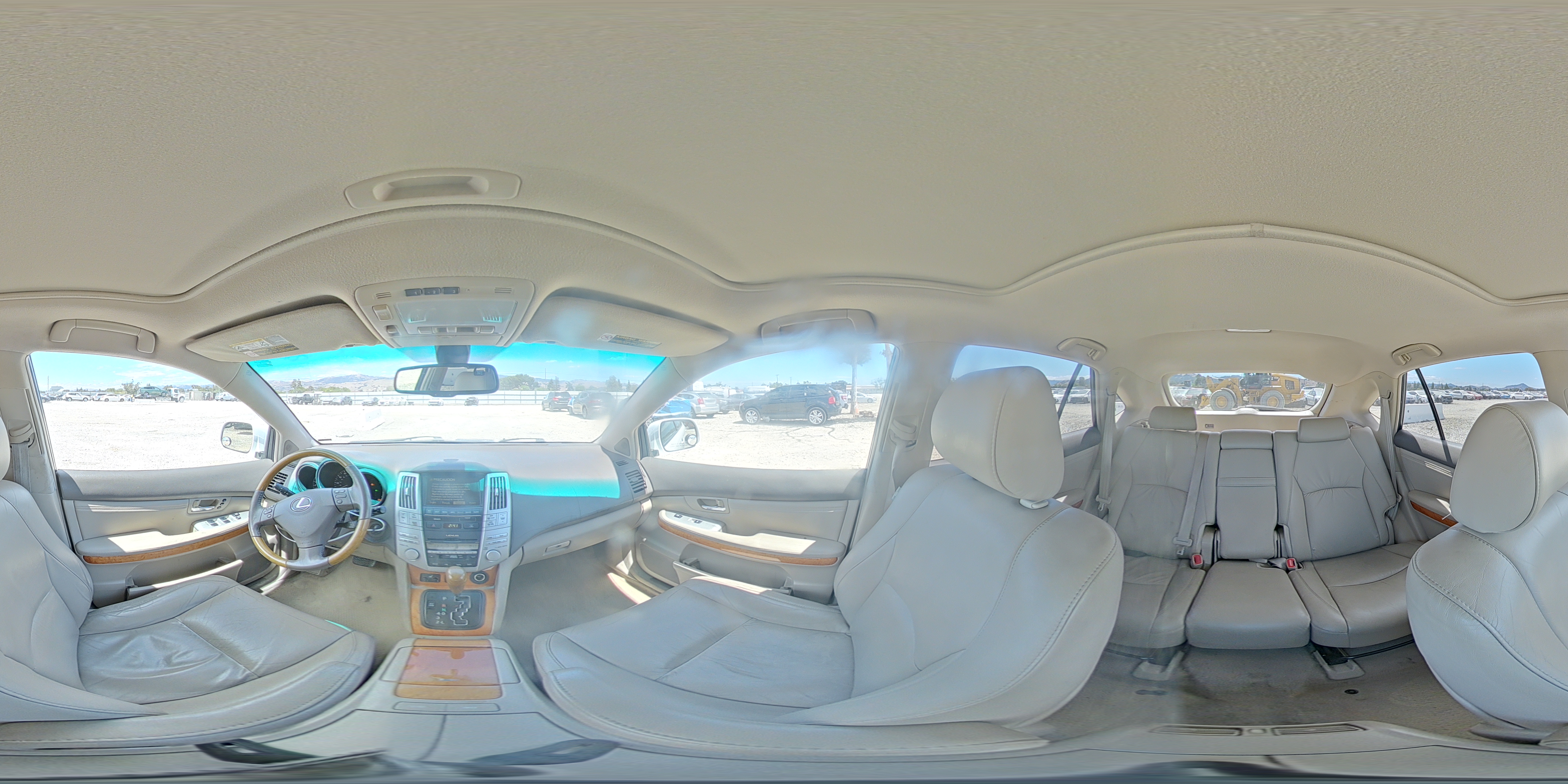 2007 Lexus Rx 350 White vin: 2T2HK31U67C036853