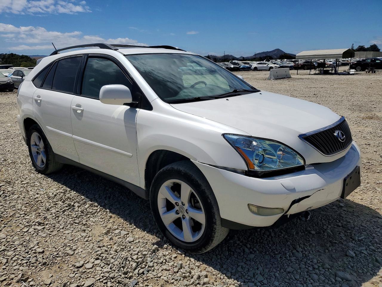 2007 Lexus Rx 350 White vin: 2T2HK31U67C036853