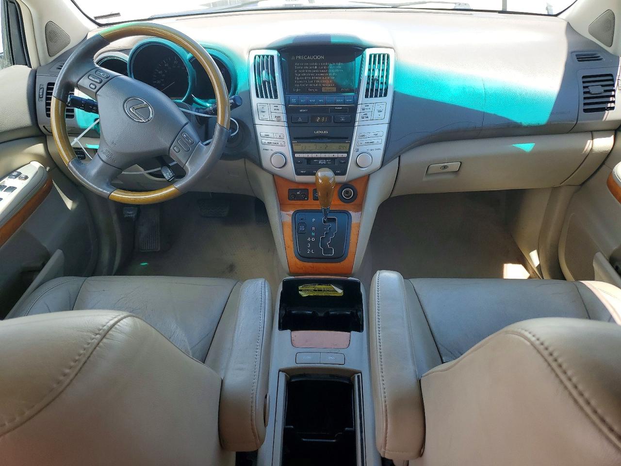 2007 Lexus Rx 350 White vin: 2T2HK31U67C036853
