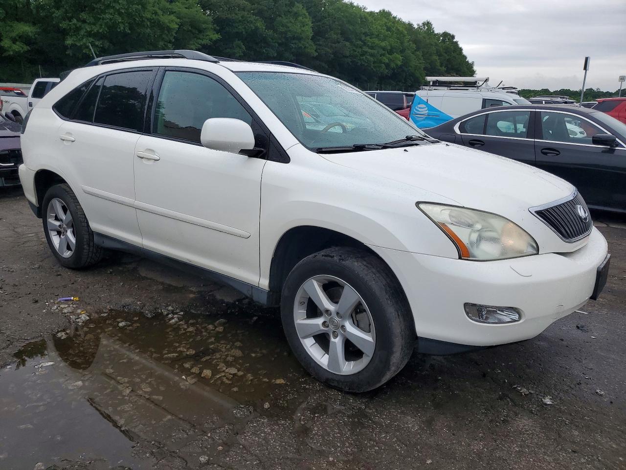 2007 Lexus Rx 350 Белый vin: 2T2HK31U67C044502