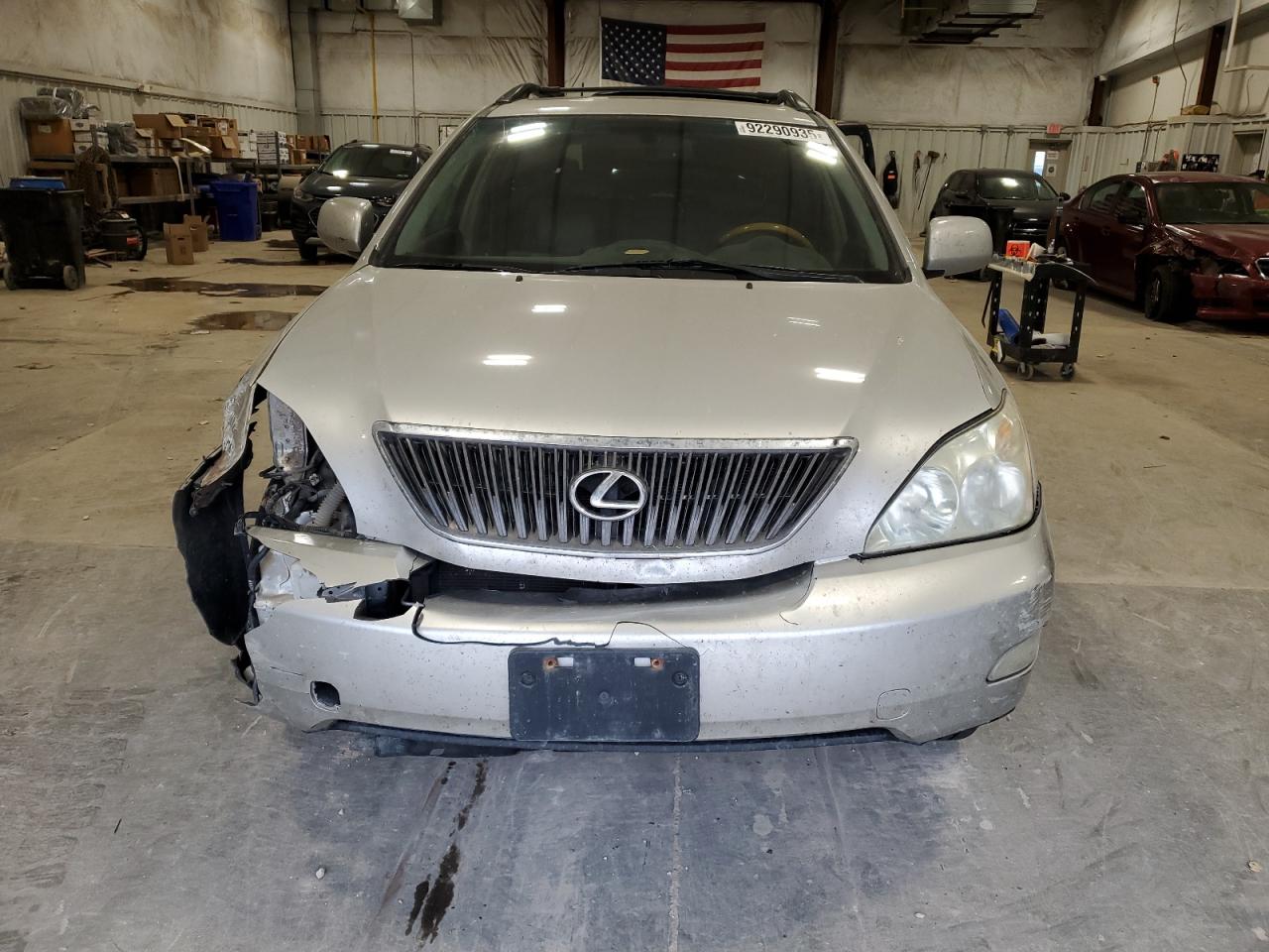 2007 Lexus Rx 350 Silver vin: 2T2HK31U67C045732