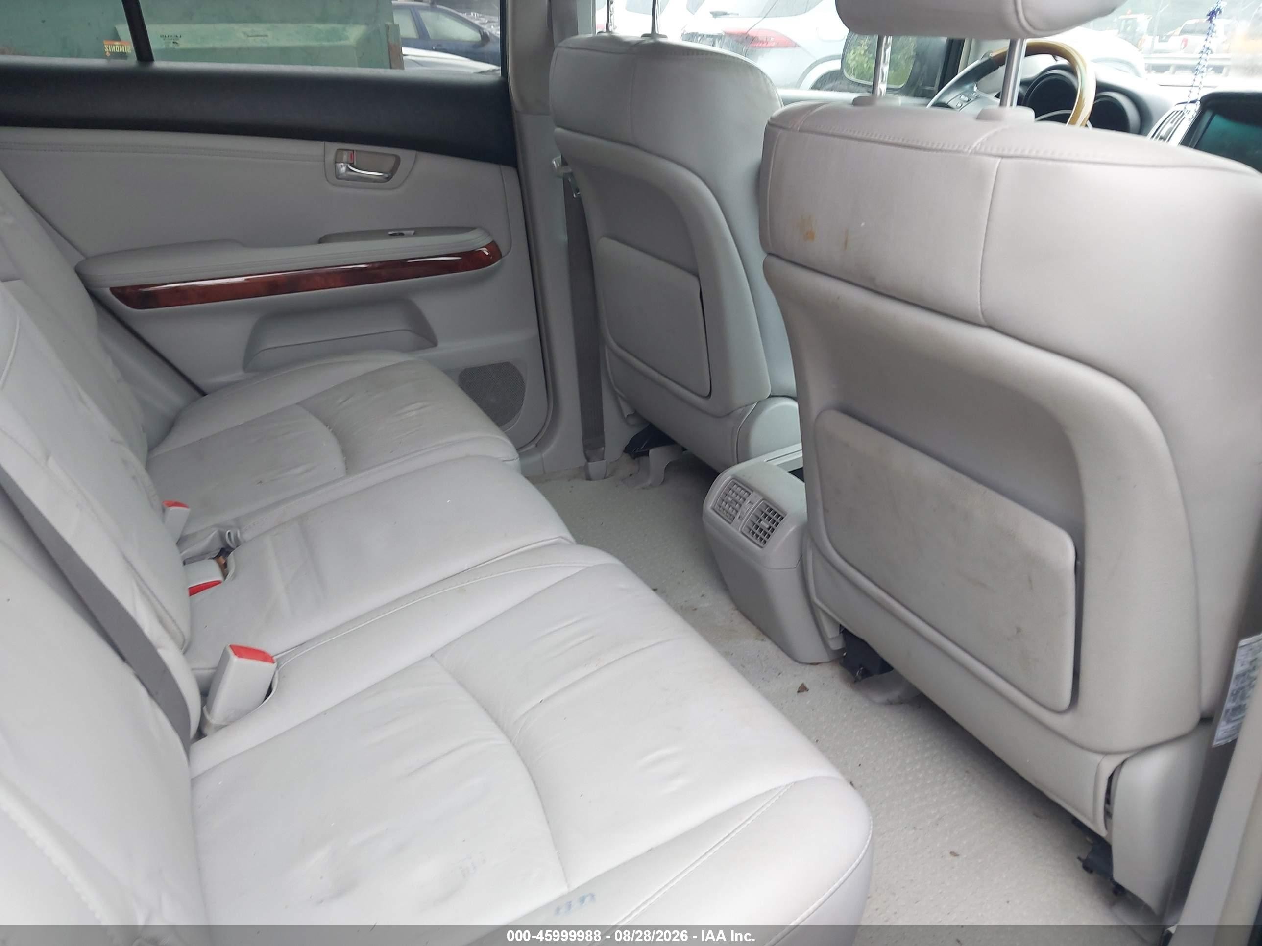 2008 Lexus Rx 350   Black vin: 2T2HK31U68C048986