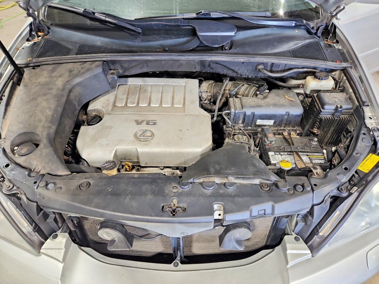 2008 Lexus Rx 350 Silver vin: 2T2HK31U68C050009