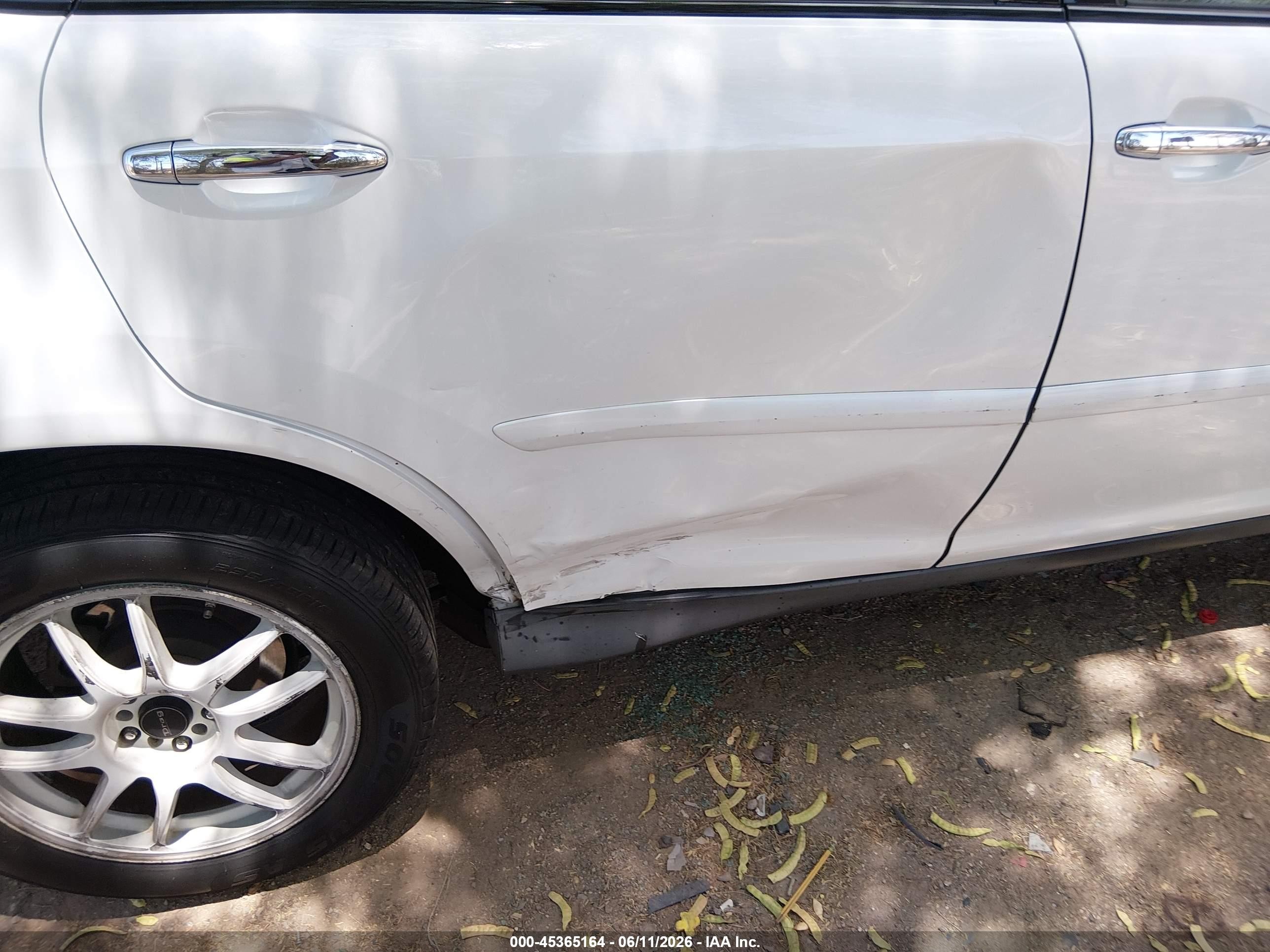 2008 Lexus Rx 350   White vin: 2T2HK31U68C063665