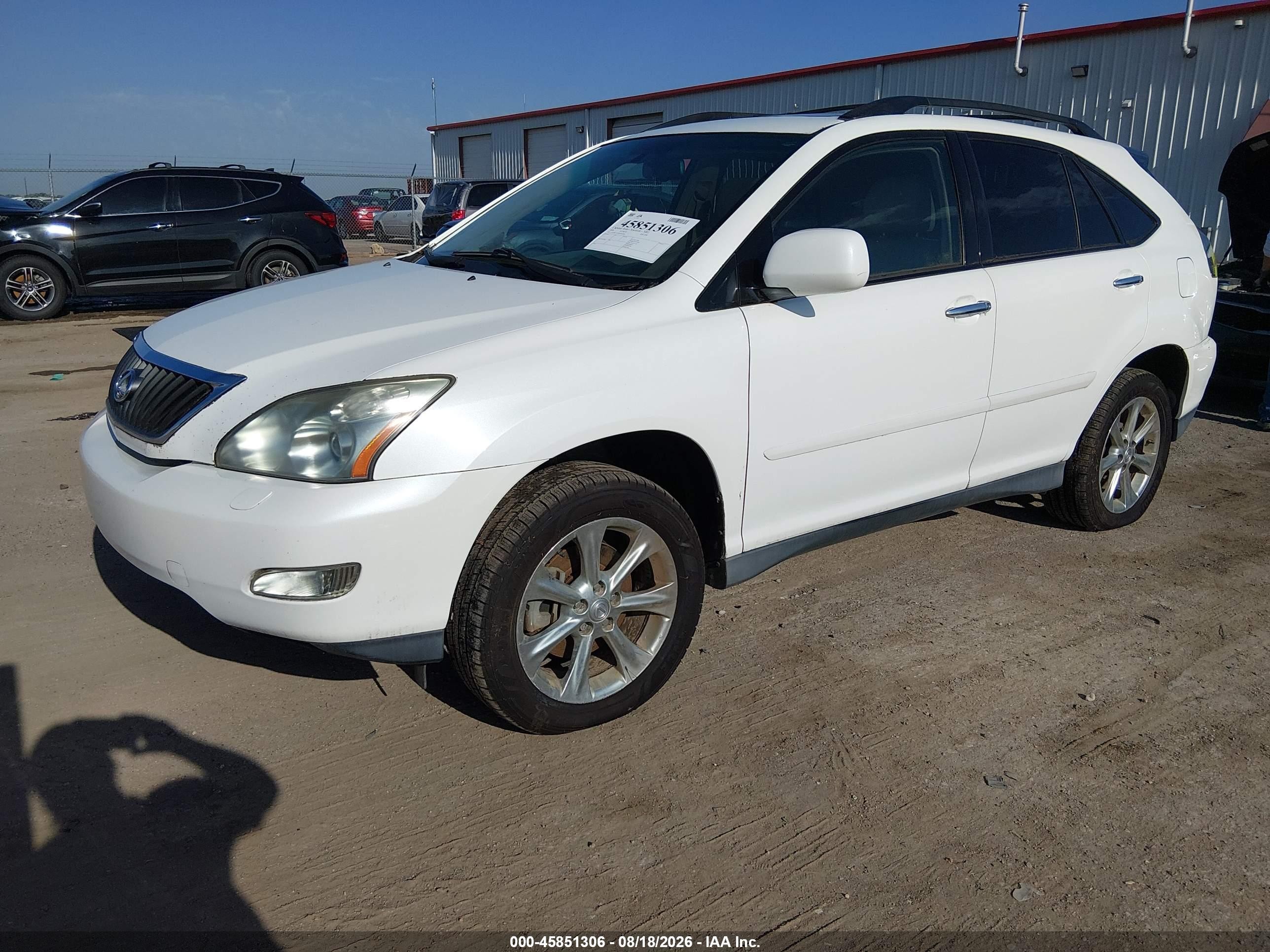 2008 Lexus Rx 350 Белый vin: 2T2HK31U68C067456